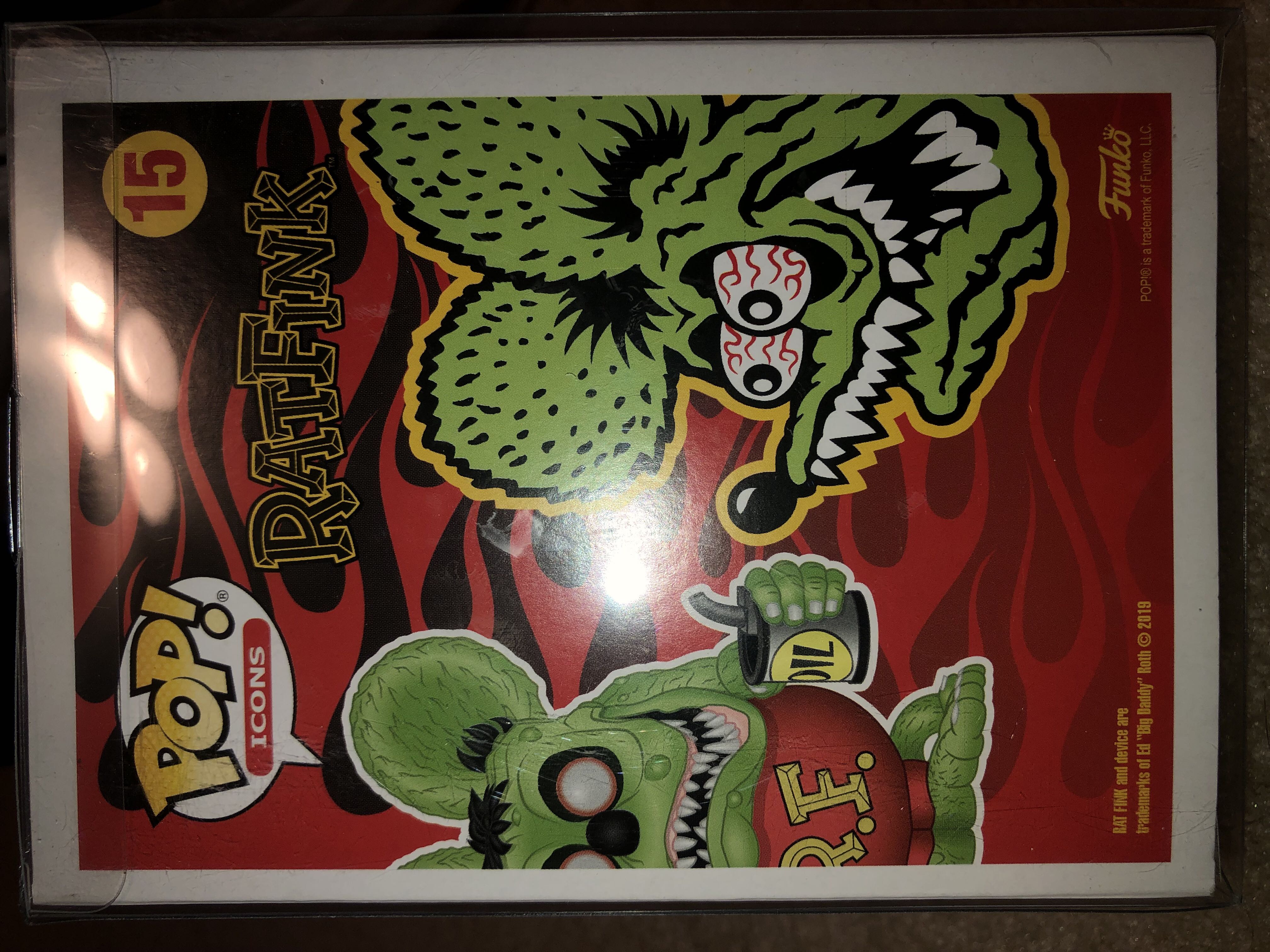 Rat Fink  vinyl figure collectible [Barcode 889698397506] - Main Image 2