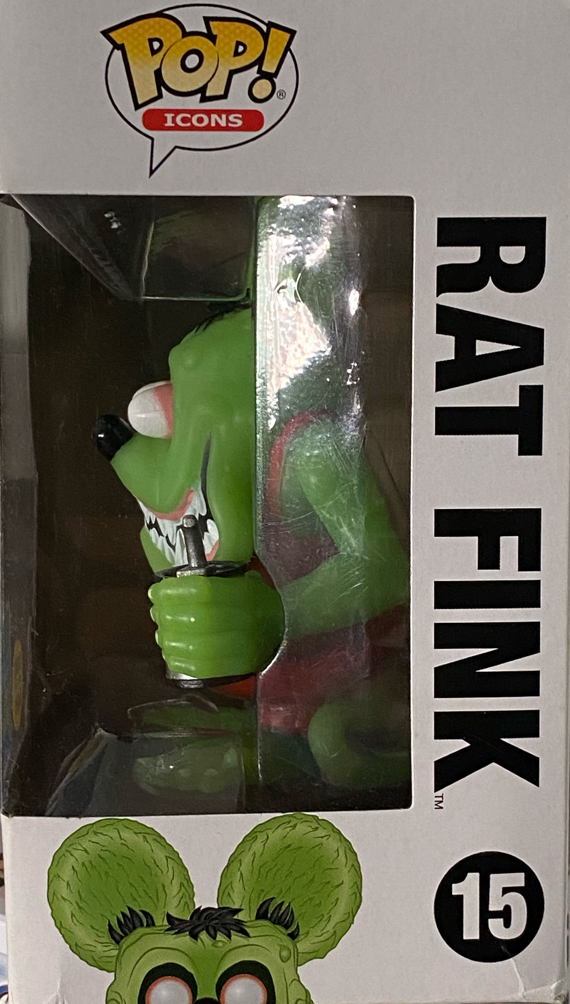 Rat Fink  vinyl figure collectible [Barcode 889698397506] - Main Image 3
