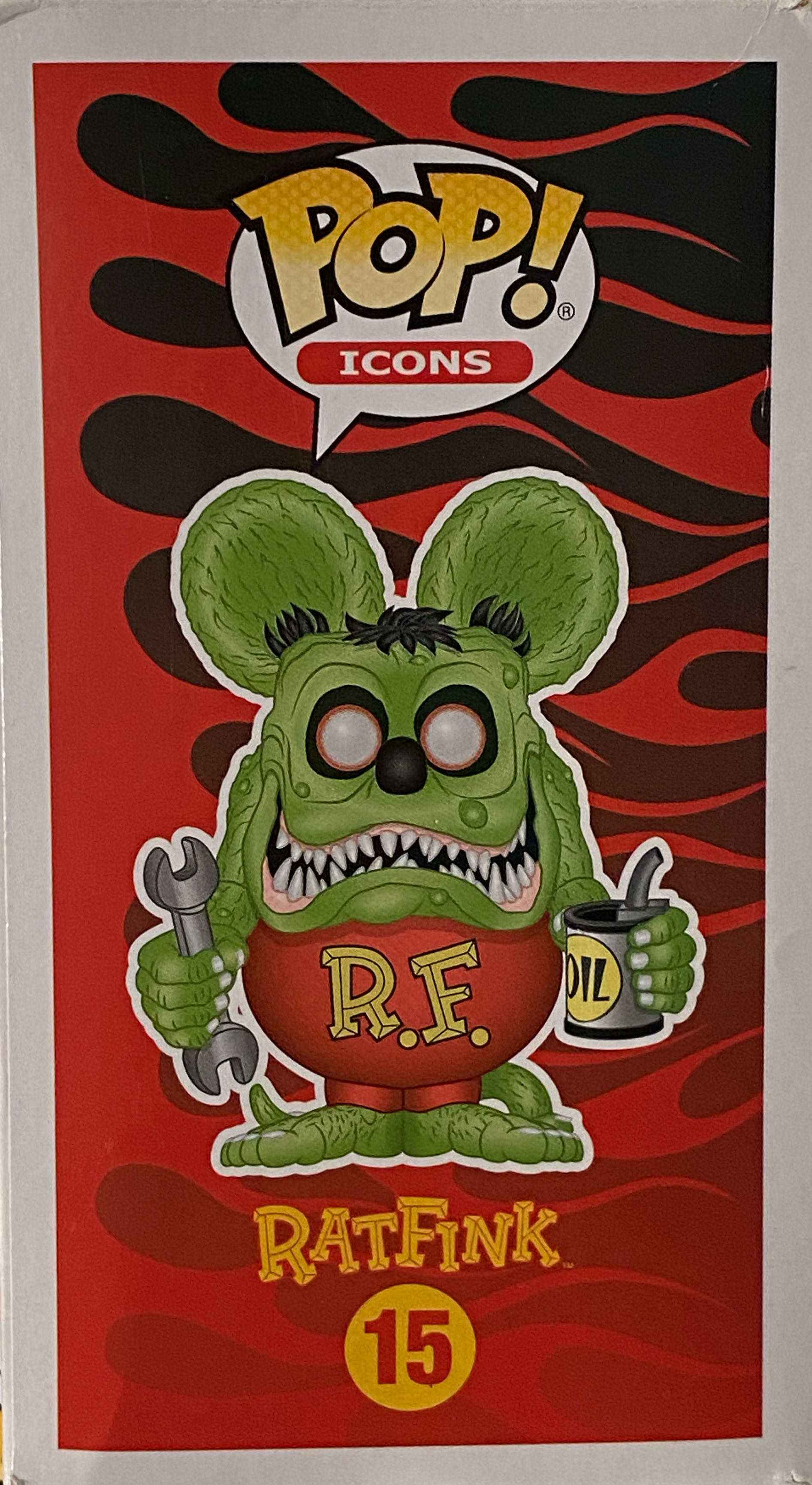 Rat Fink  vinyl figure collectible [Barcode 889698397506] - Main Image 4