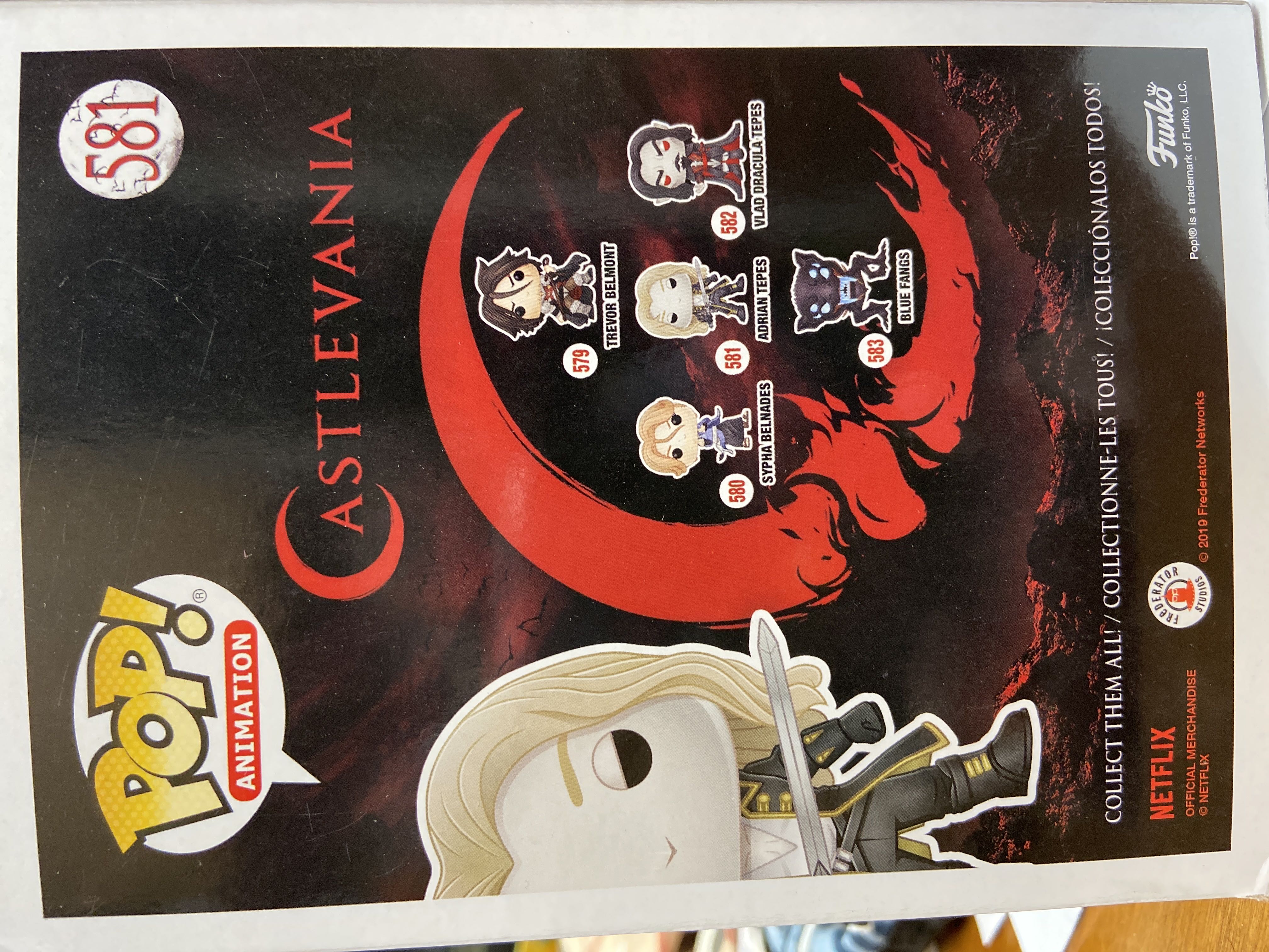 Castlevania: Adrian Tepes - Castlevania vinyl figure collectible [Barcode 889698385510] - Main Image 2