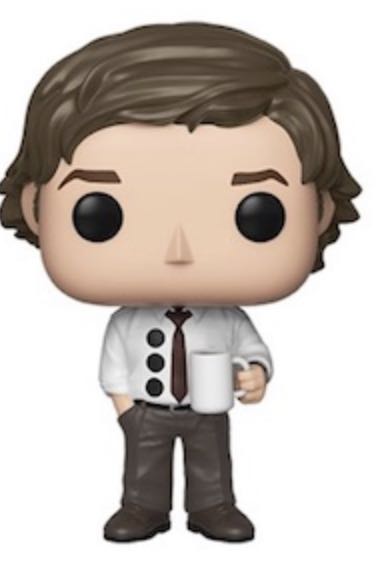Jim Halpert (3 Hole Punch) $55 - Funko vinyl figure collectible [Barcode 889698420679] - Main Image 2