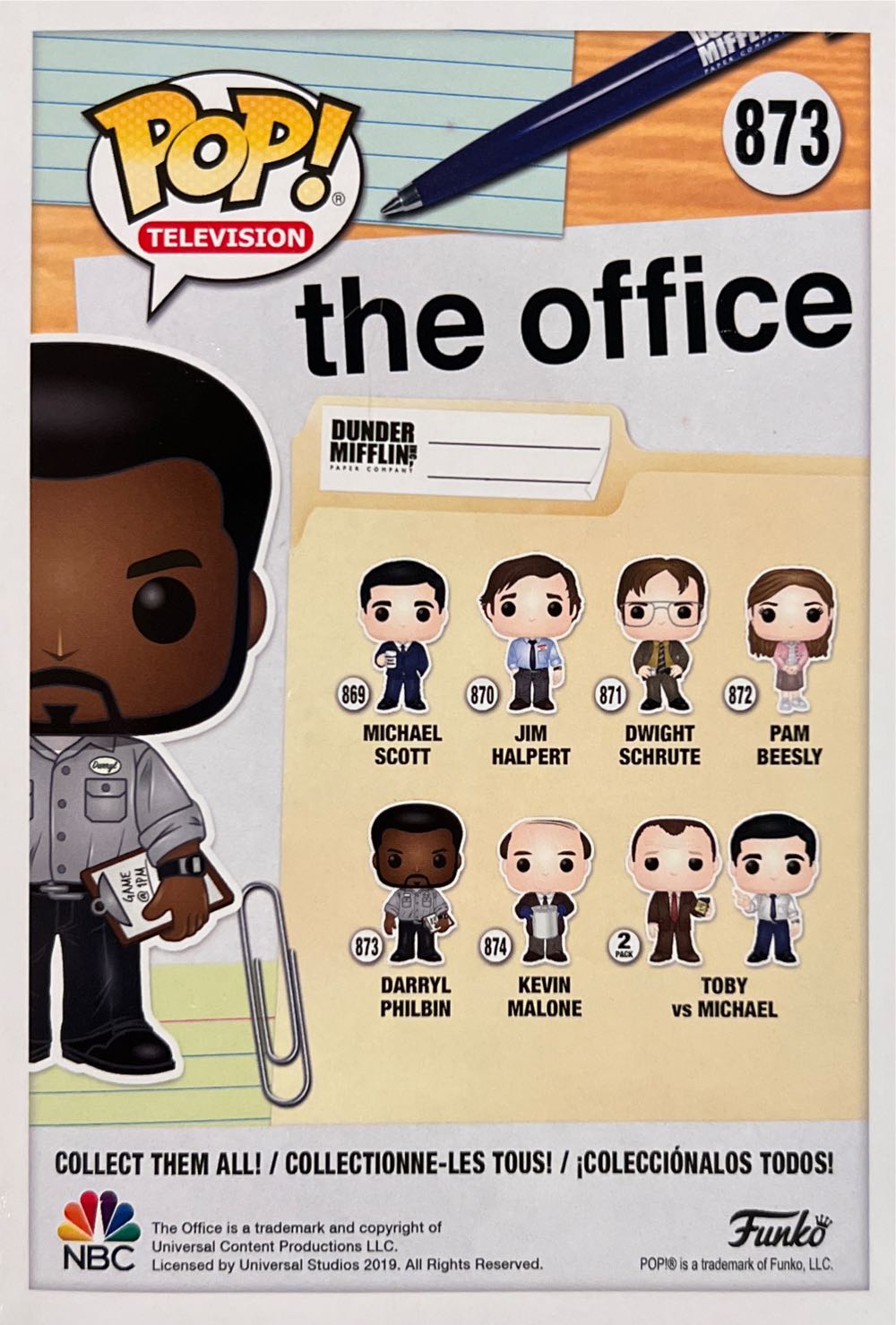 Darryl Philbin - Funko vinyl figure collectible [Barcode 889698418850] - Main Image 4