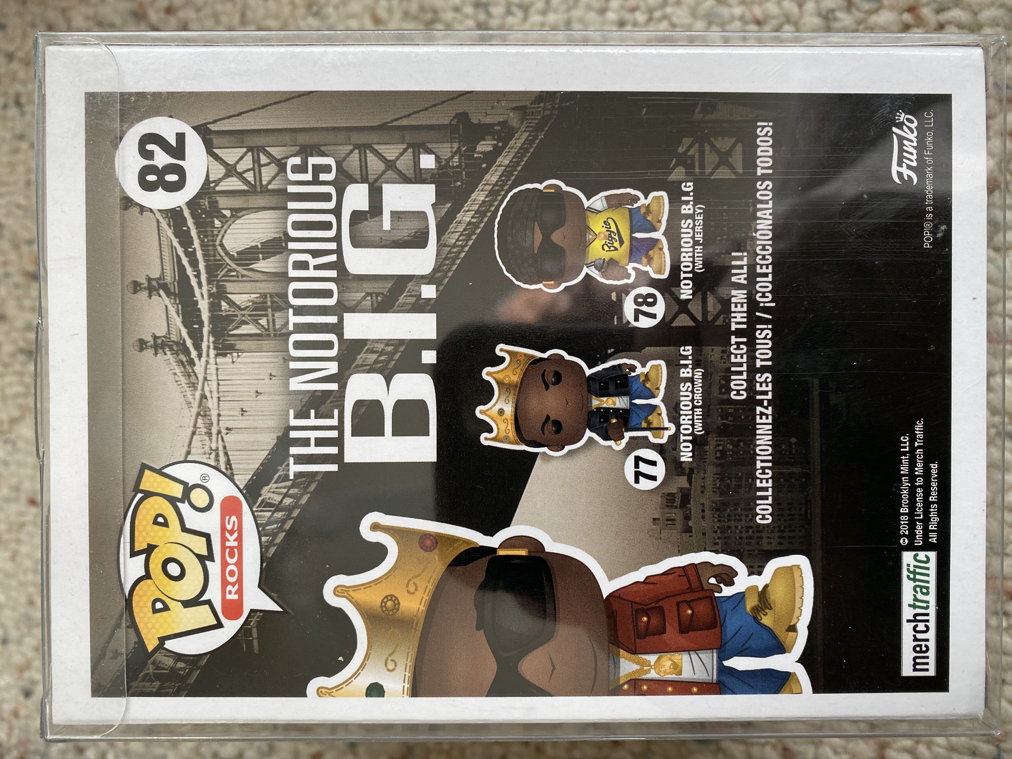 Notorious B.I.G With Crown - Notorious B.I.G. vinyl figure collectible [Barcode 889698347099] - Main Image 2