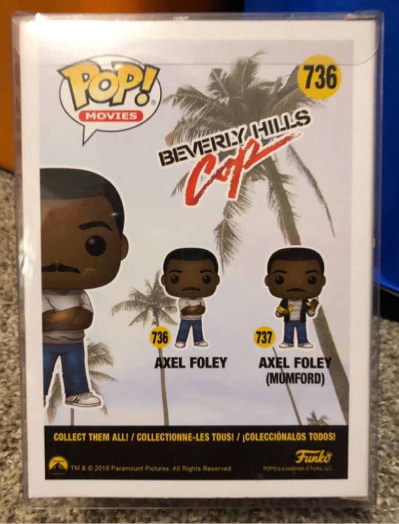 736 Axel Foley  vinyl figure collectible [Barcode 889698385992] - Main Image 2
