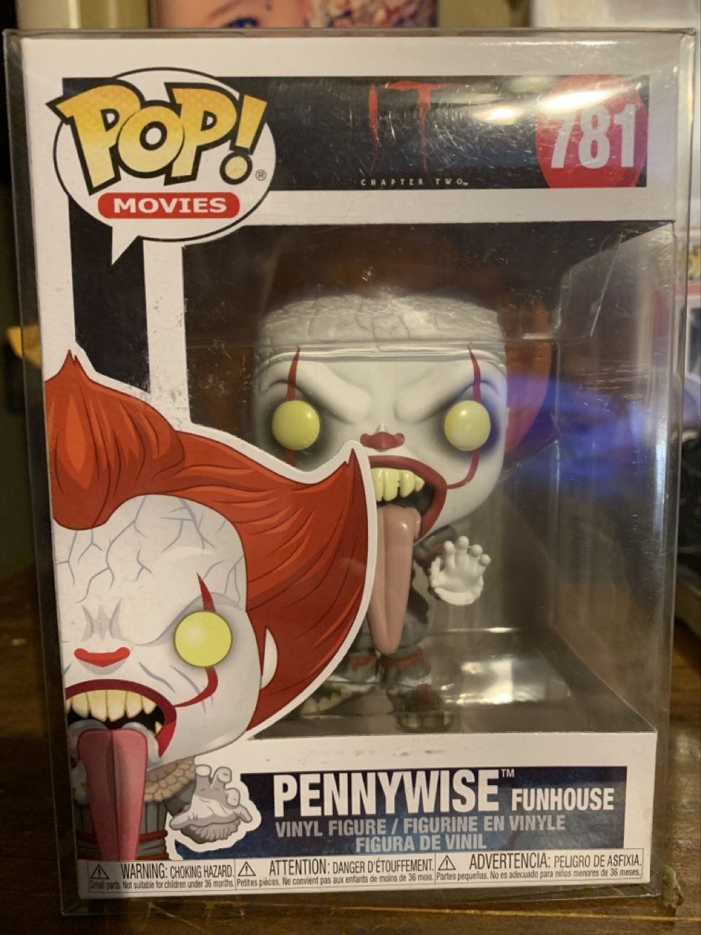 Pennywise Funhouse - IT: Chapter Two vinyl figure collectible [Barcode 889698406314] - Main Image 2