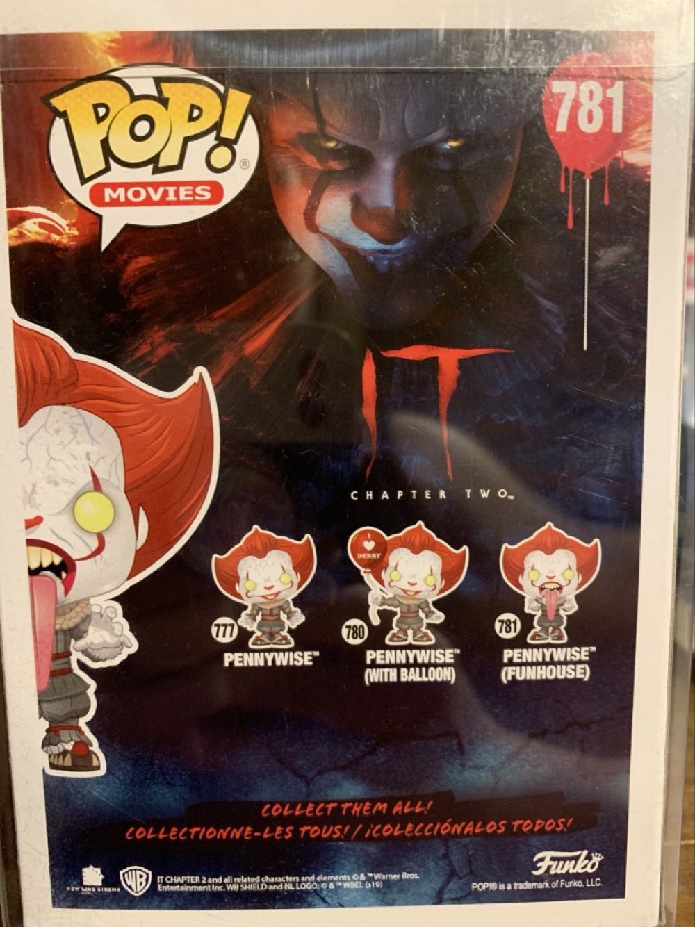 Pennywise Funhouse - IT: Chapter Two vinyl figure collectible [Barcode 889698406314] - Main Image 3