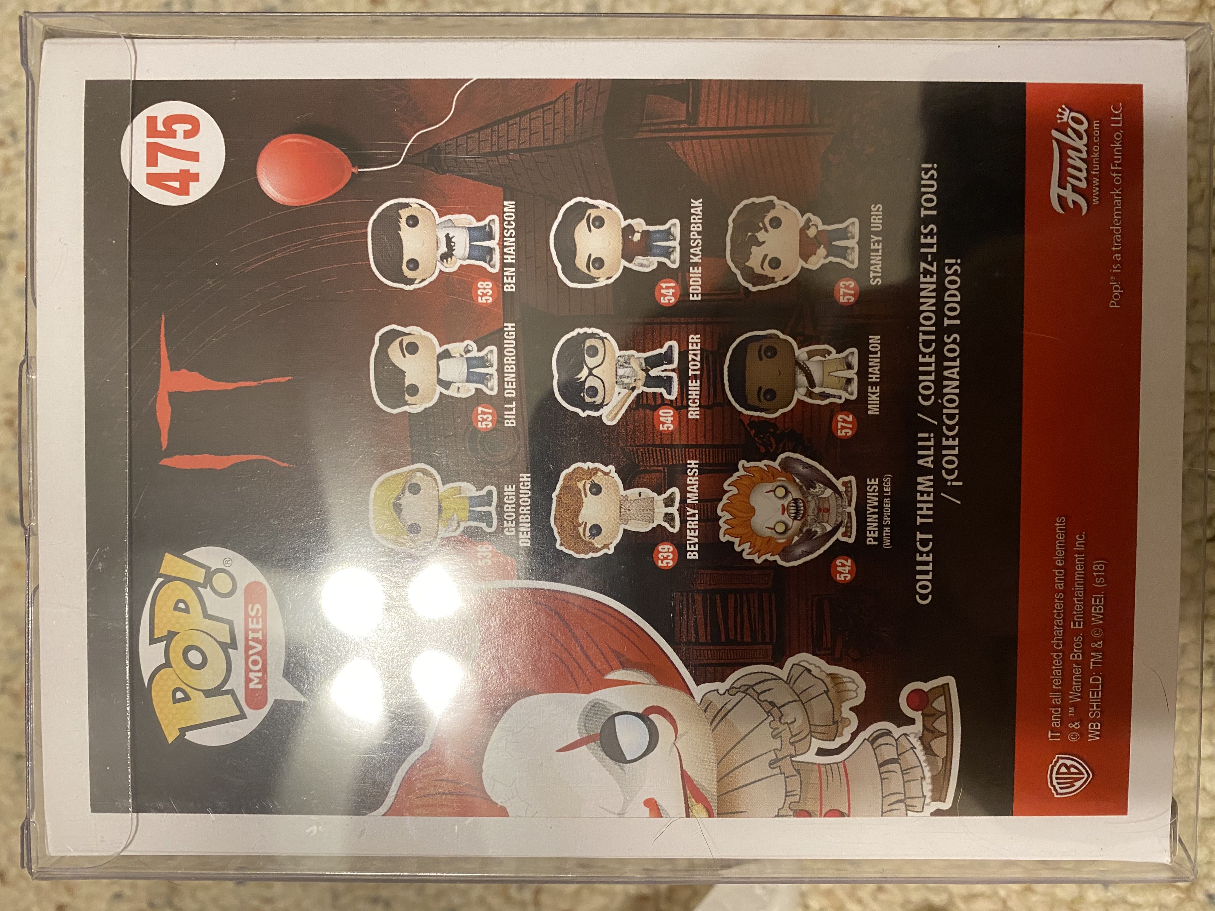 Pennywise - It vinyl figure collectible [Barcode 889698354318] - Main Image 2