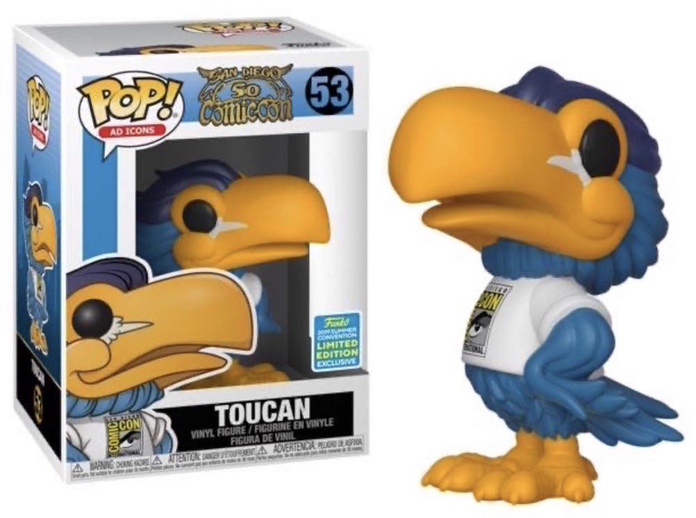 Toucan - Ad Icons vinyl figure collectible [Barcode 889698415156] - Main Image 2