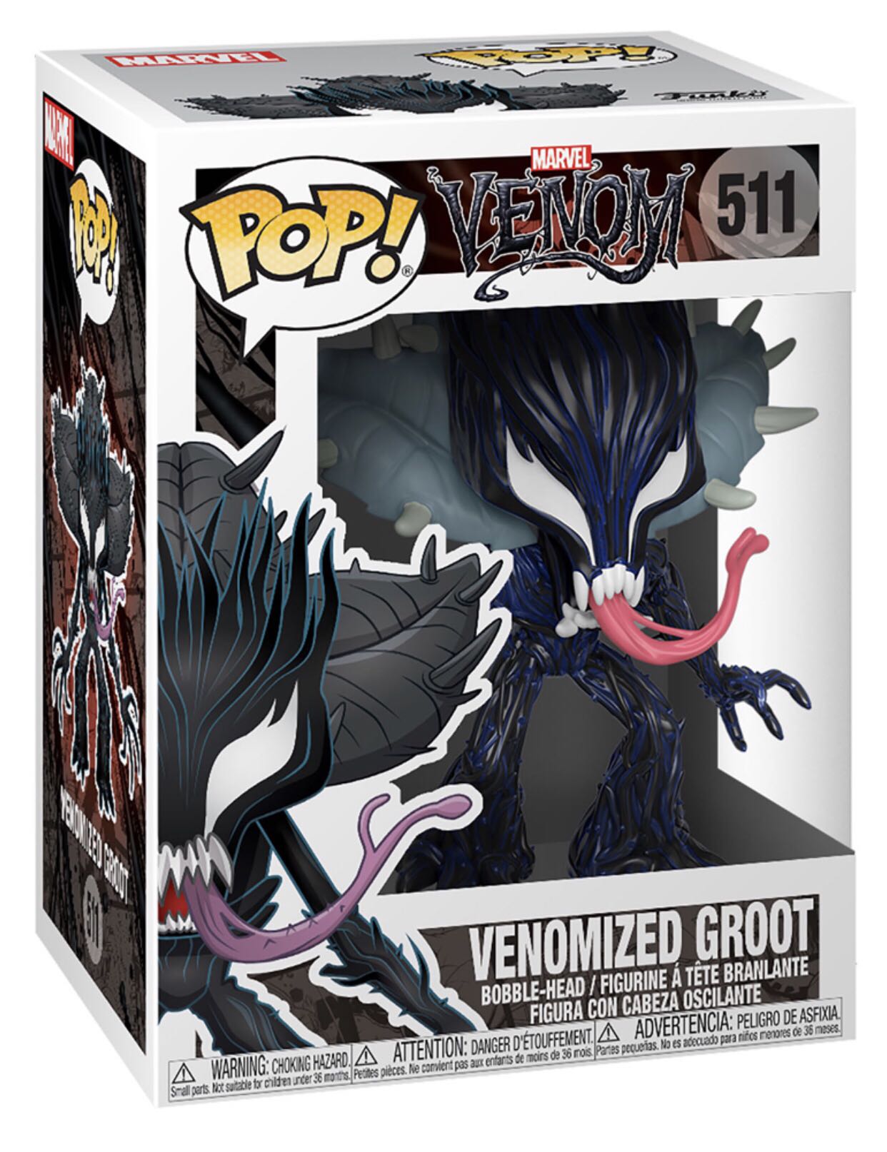 Venomized Groot - Venom vinyl figure collectible [Barcode 889698416931] - Main Image 3