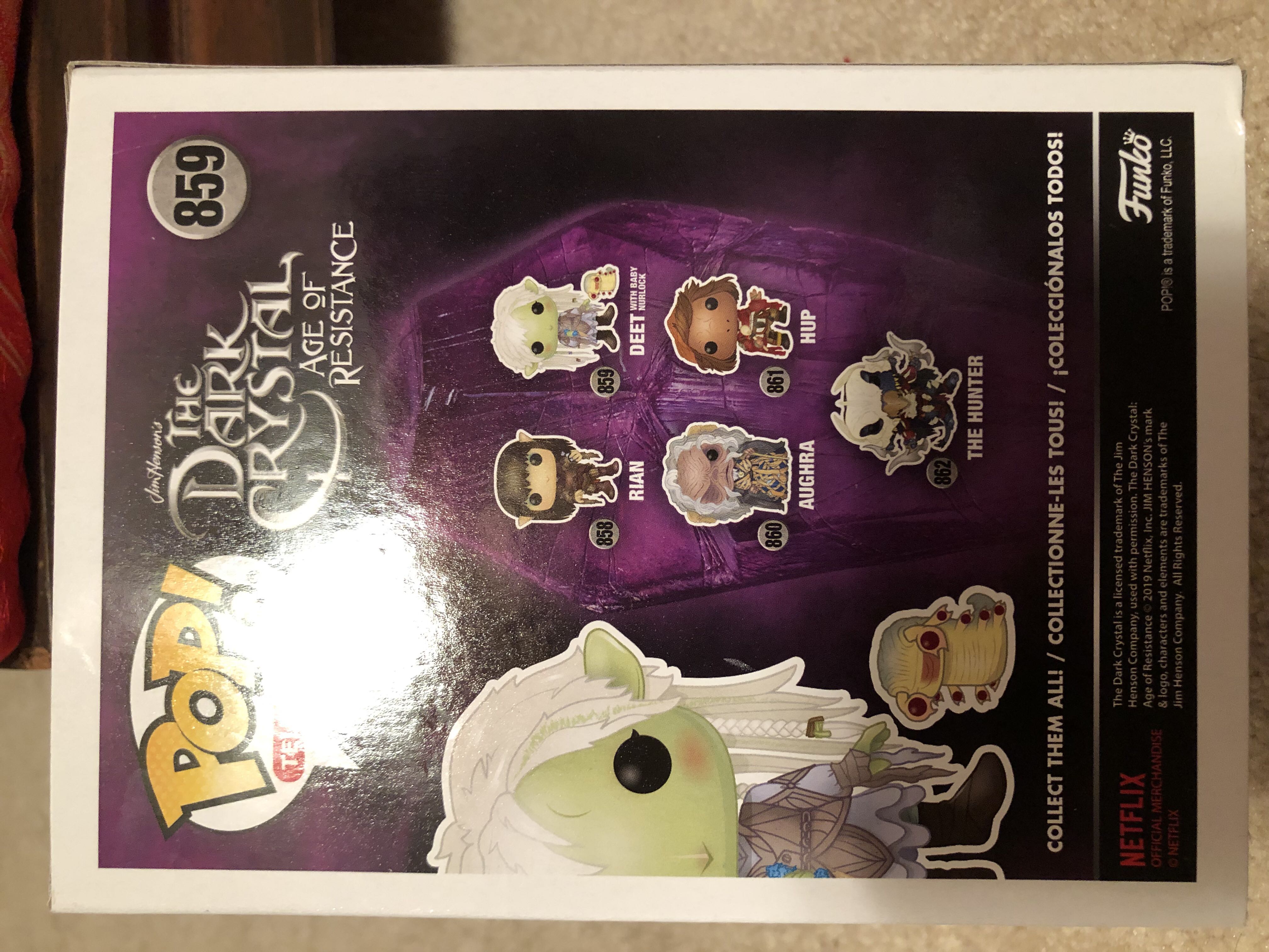 Deet with Baby Nurlock  vinyl figure collectible [Barcode 889698415002] - Main Image 2