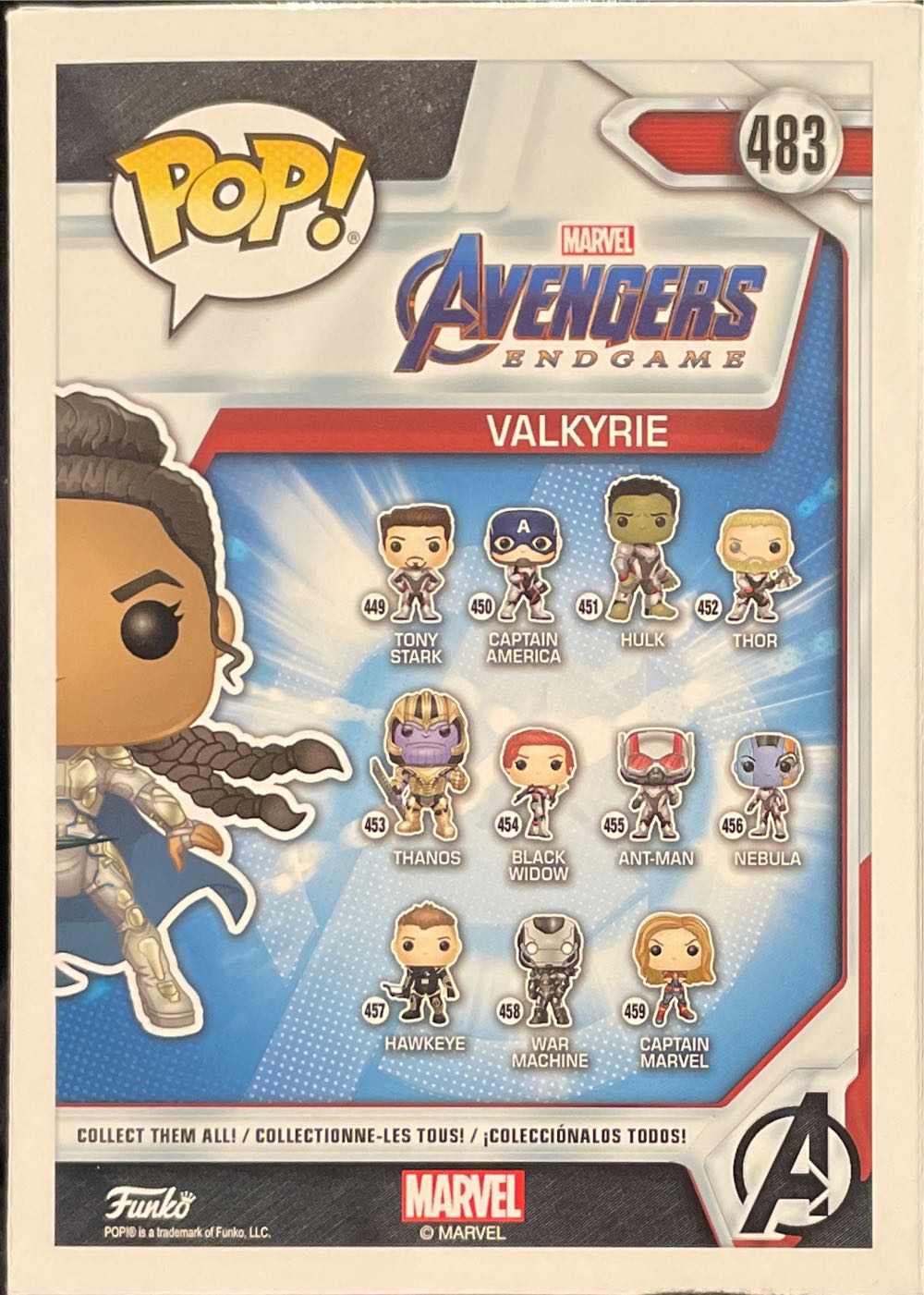 Valkyrie - Avengers: Endgame vinyl figure collectible [Barcode 889698385909] - Main Image 2