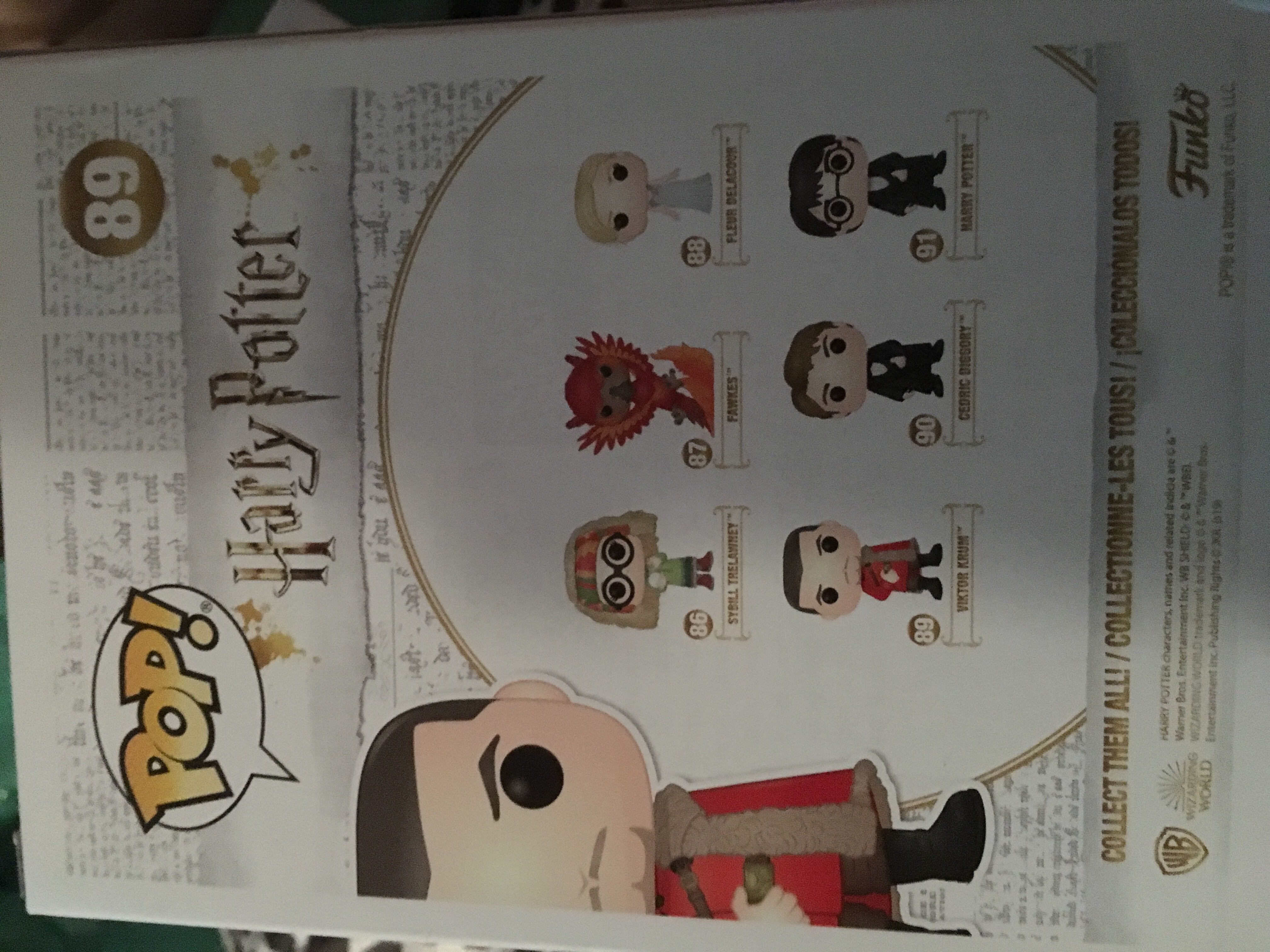 Viktor Krum (Yule Ball) - Harry Potter vinyl figure collectible [Barcode 889698422529] - Main Image 2