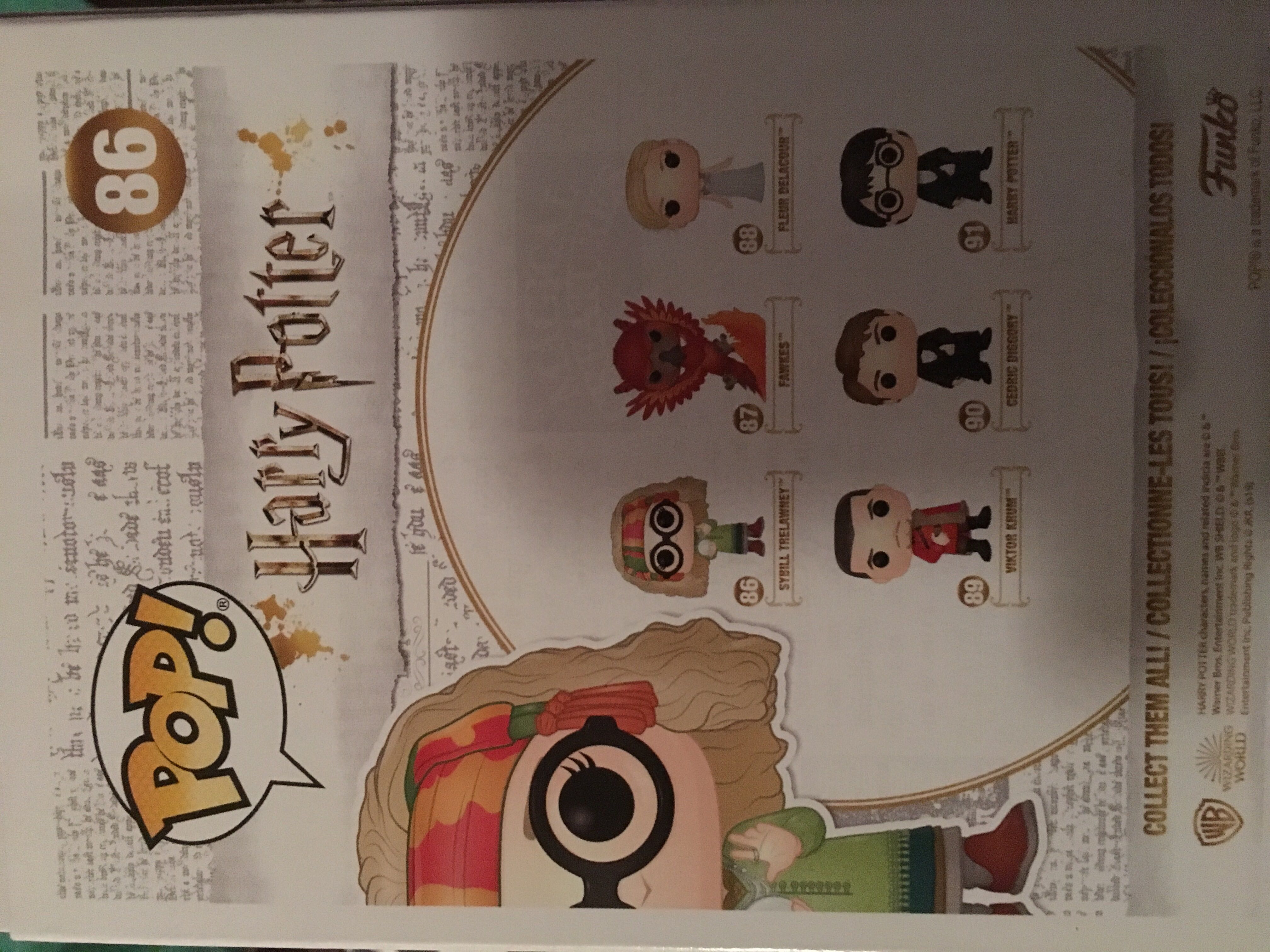 Sybill Trelawney - Harry Potter vinyl figure collectible [Barcode 11920033] - Main Image 2