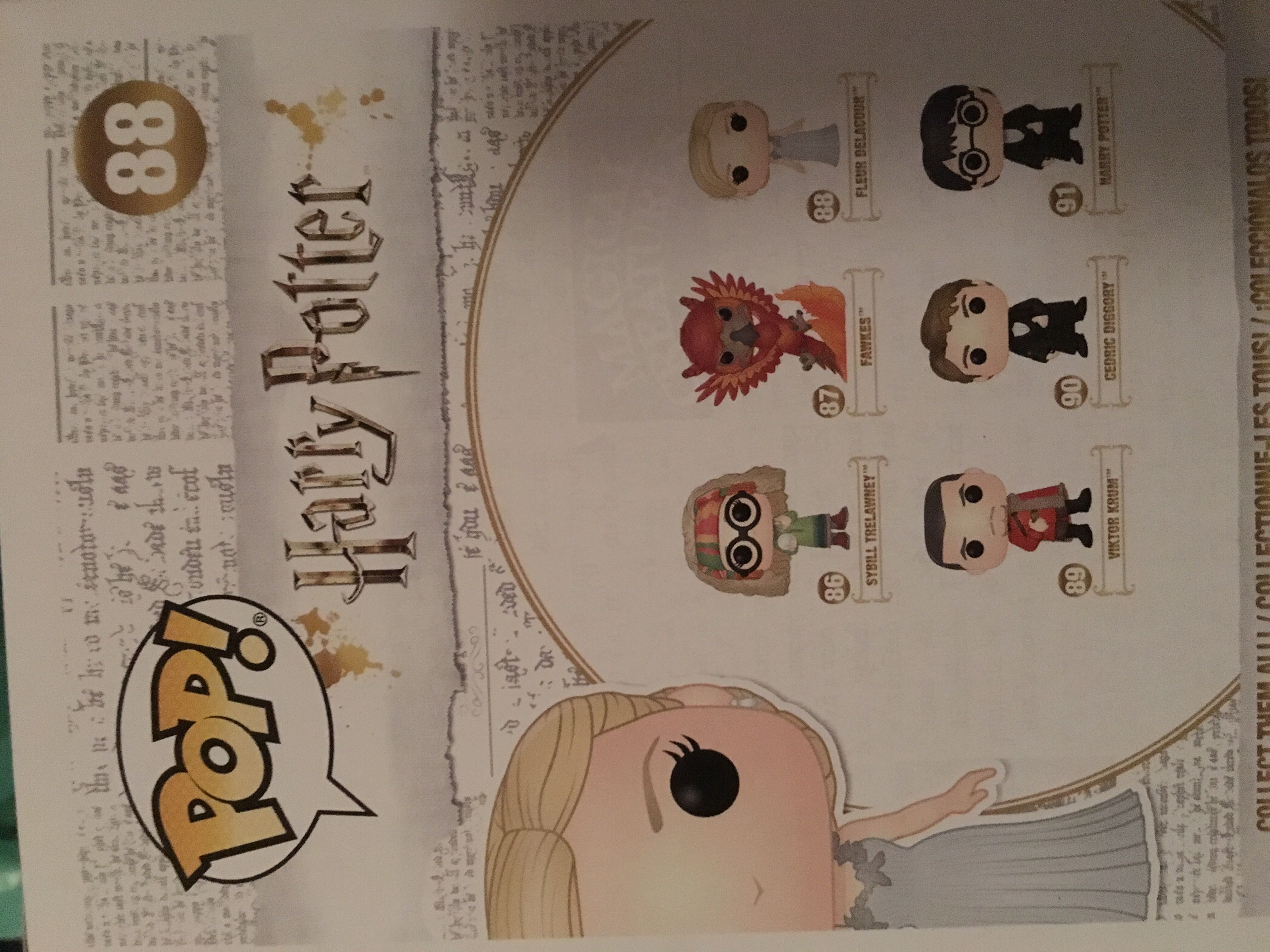 Fleur Delacour - Harry Potter vinyl figure collectible [Barcode 11920037] - Main Image 2