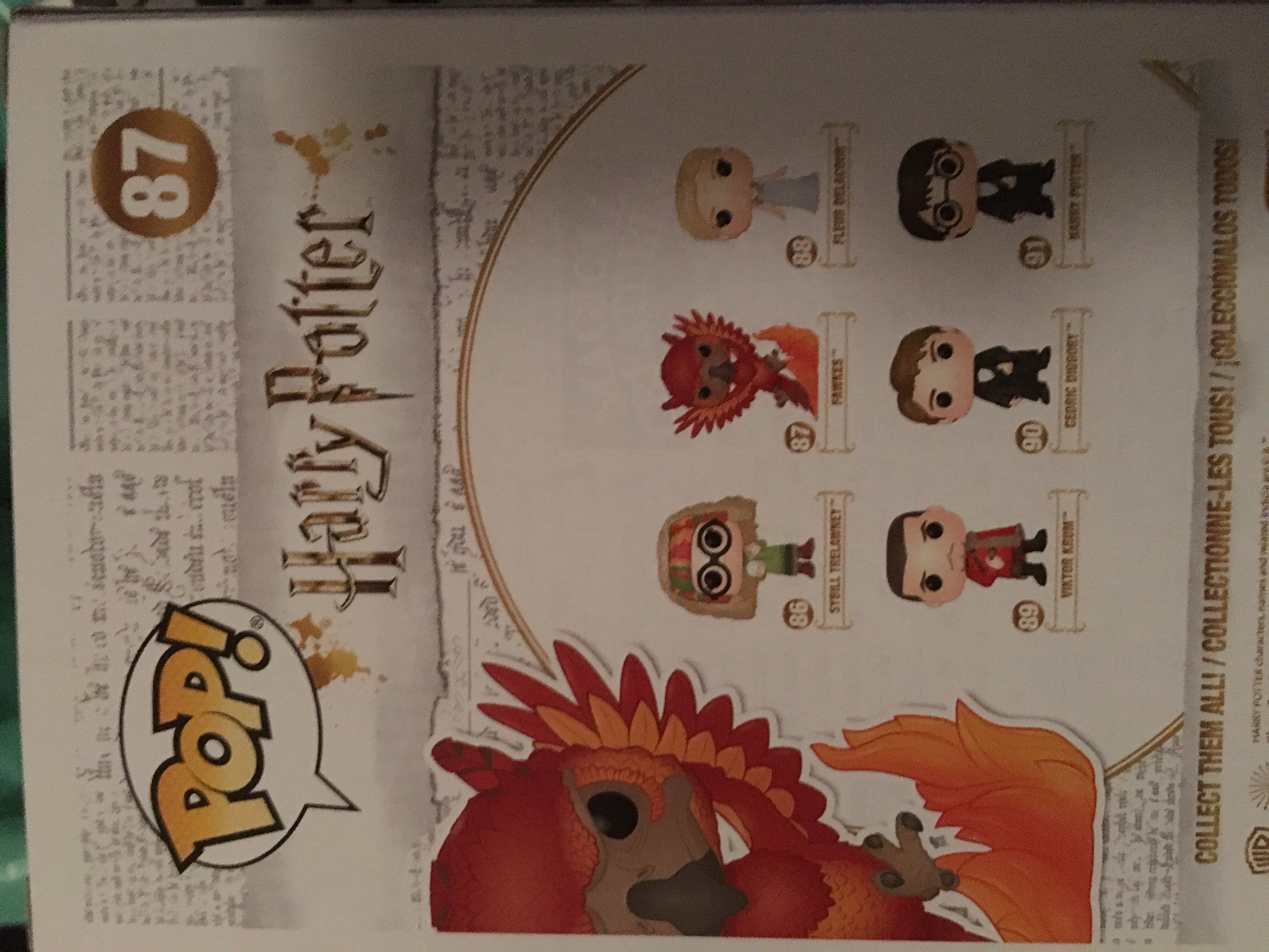 Fawkes - Harry Potter vinyl figure collectible [Barcode 889698422390] - Main Image 2