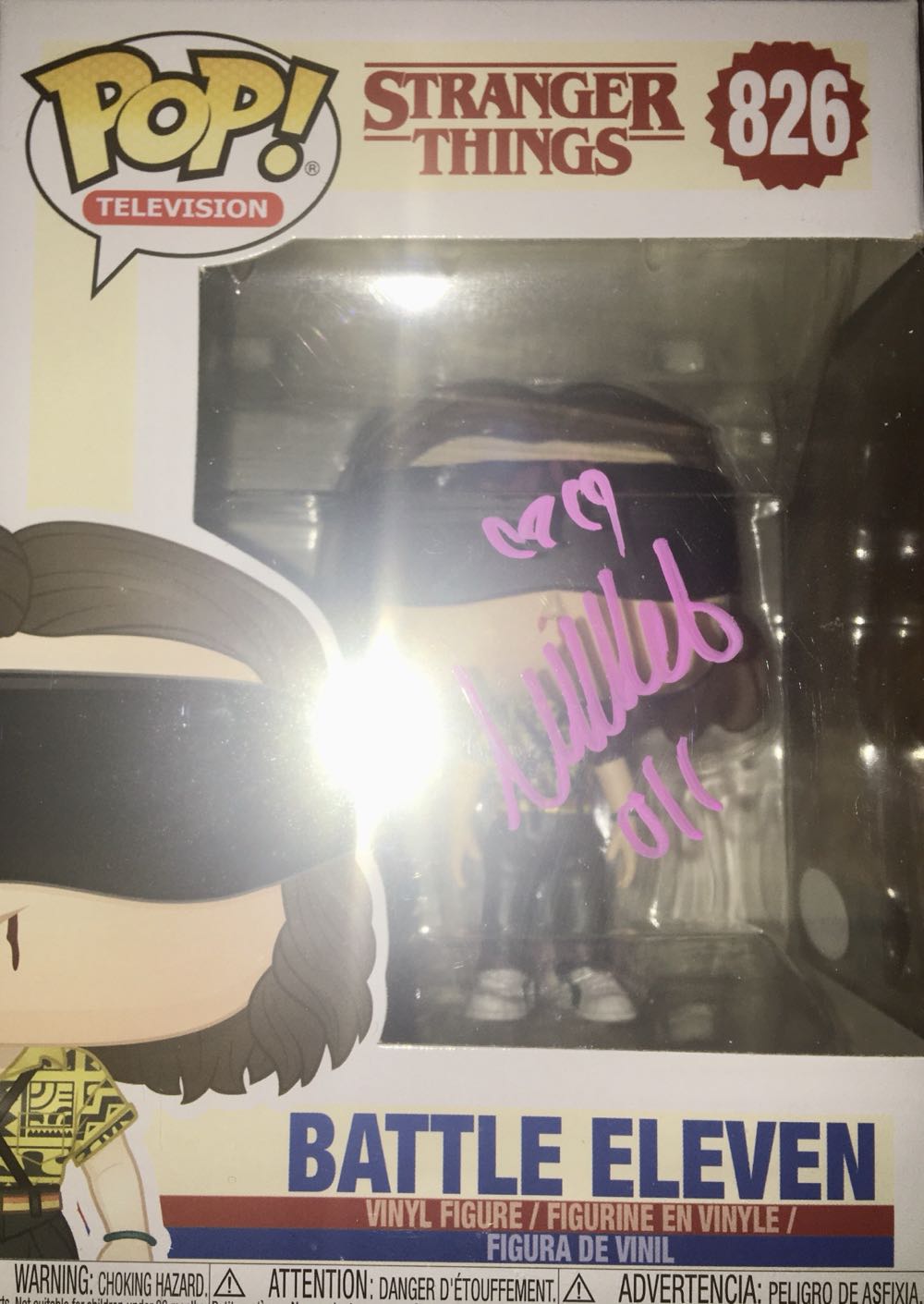 Battle Eleven - Stranger Things vinyl figure collectible [Barcode 889698393676] - Main Image 3