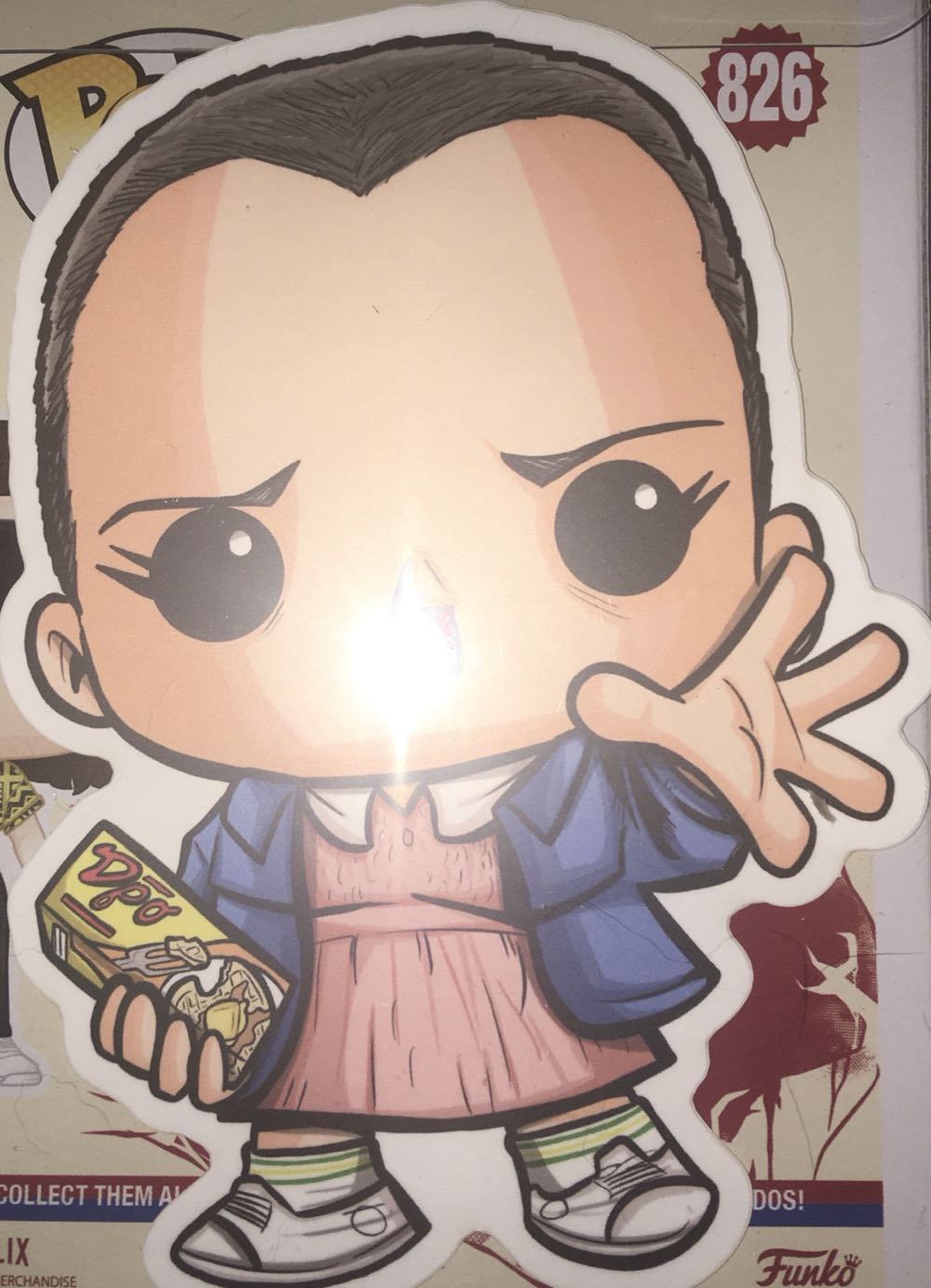 Battle Eleven - Stranger Things vinyl figure collectible [Barcode 889698393676] - Main Image 4