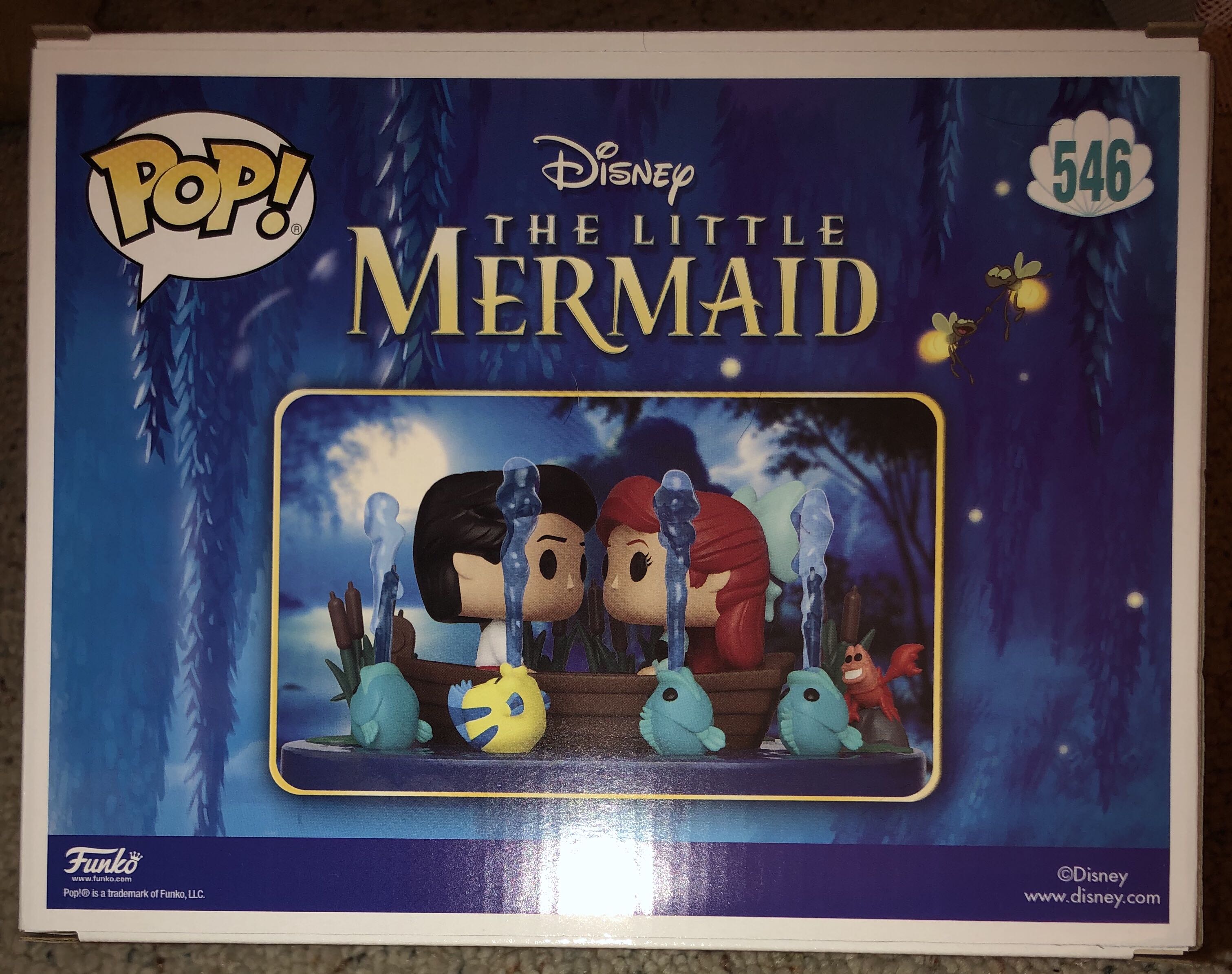 Kiss The Girl - The Little Mermaid vinyl figure collectible [Barcode 889698387545] - Main Image 2