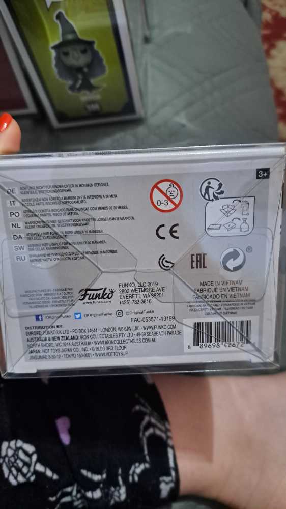 Vampire Jack - The Nightmare Before Christmas vinyl figure collectible [Barcode 889698426725] - Main Image 4