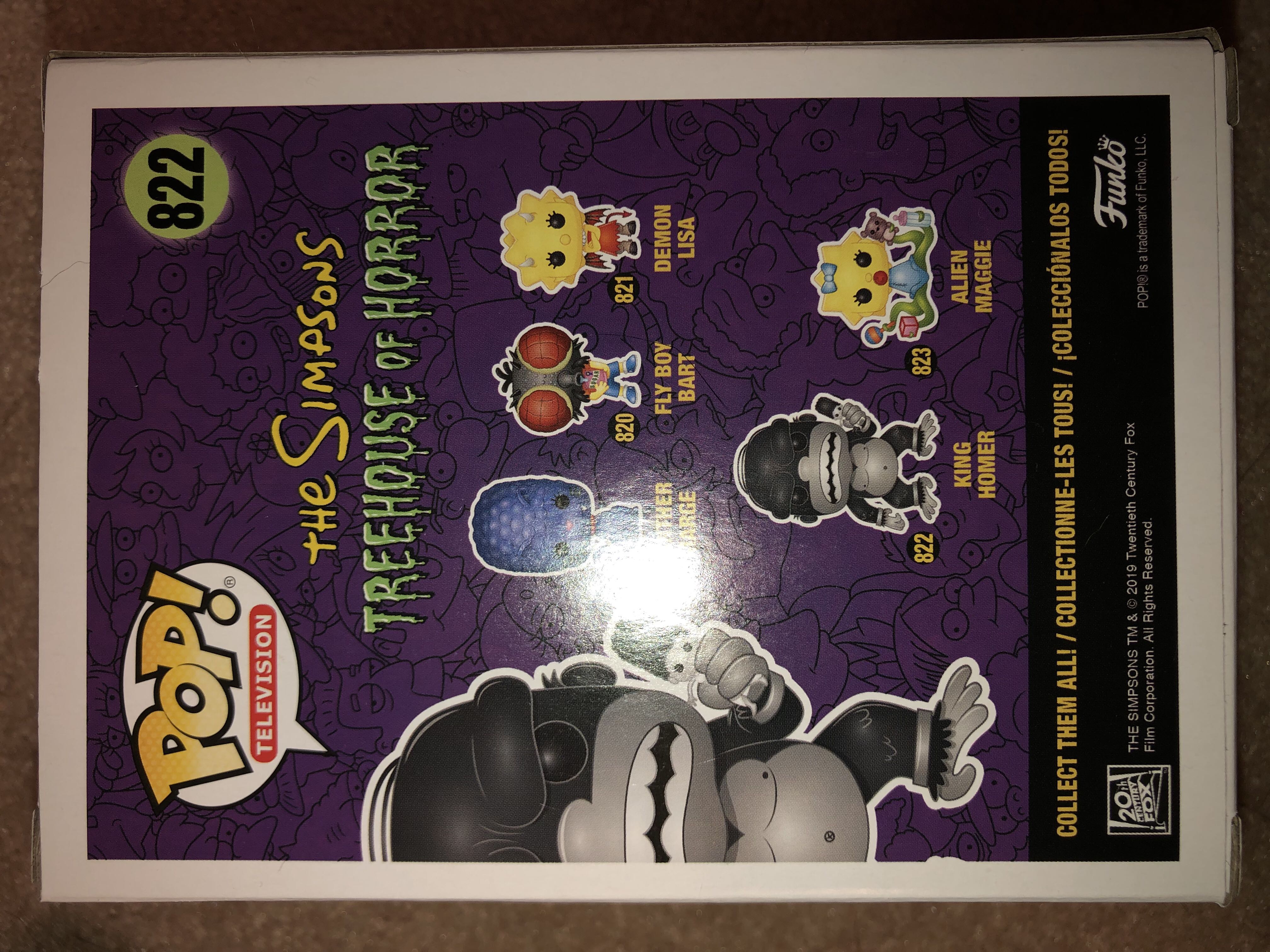 The Simpsons Treehouse Of Horror: King Homer - The Simpsons vinyl figure collectible [Barcode 889698397247] - Main Image 2