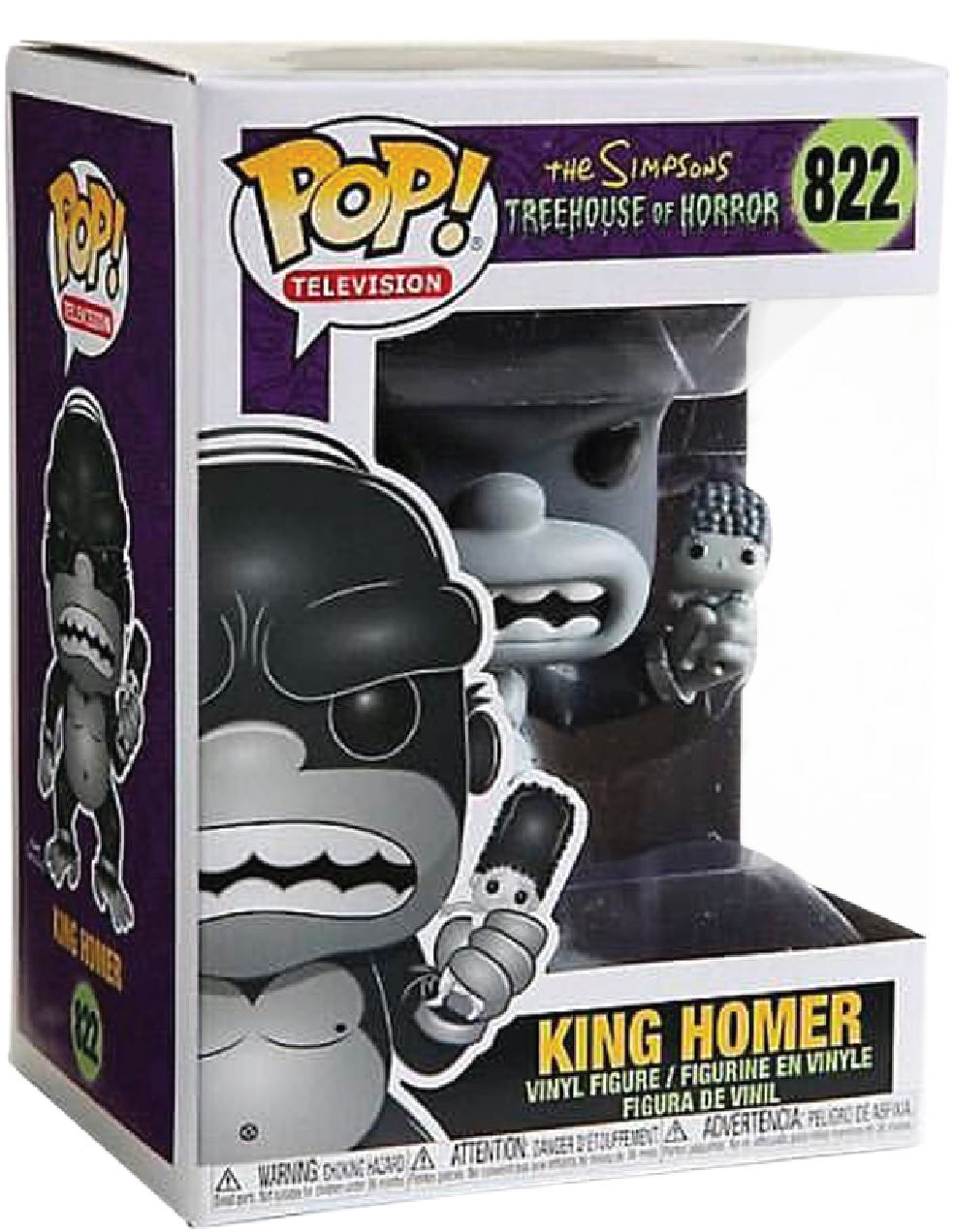 The Simpsons Treehouse Of Horror: King Homer - The Simpsons vinyl figure collectible [Barcode 889698397247] - Main Image 3