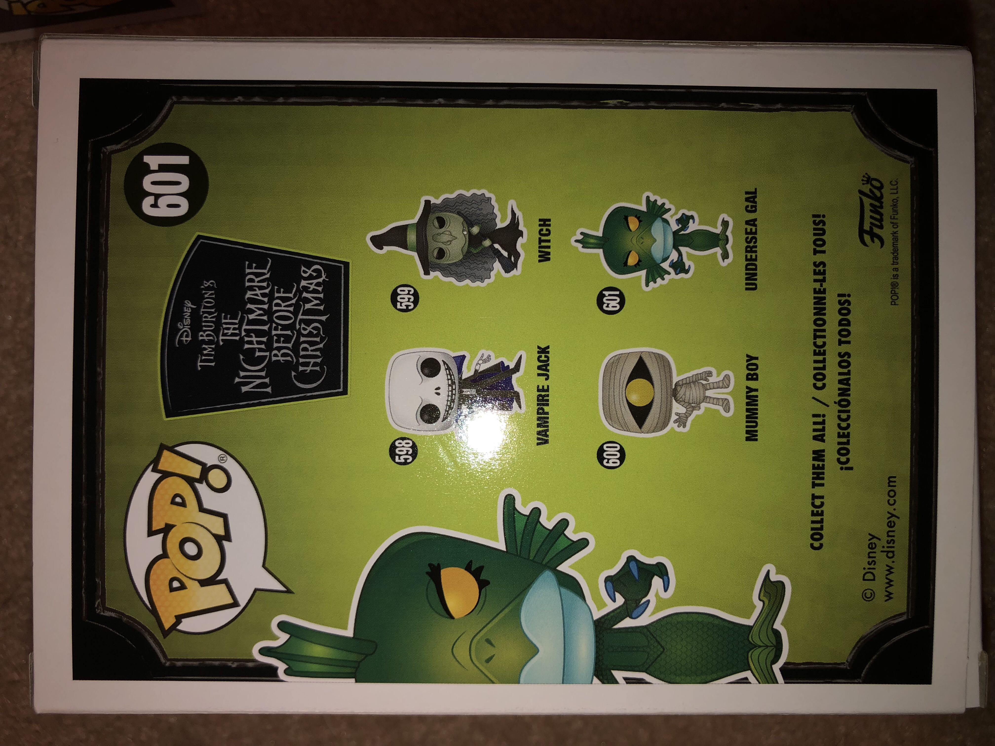 The Nightmare Before Christmas: Undersea Gal - The Nightmare Before Christmas vinyl figure collectible [Barcode 889698426756] - Main Image 2