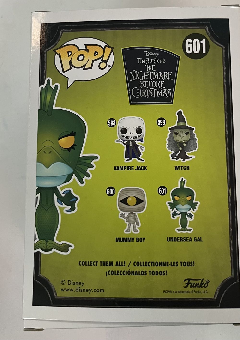 The Nightmare Before Christmas: Undersea Gal - The Nightmare Before Christmas vinyl figure collectible [Barcode 889698426756] - Main Image 4