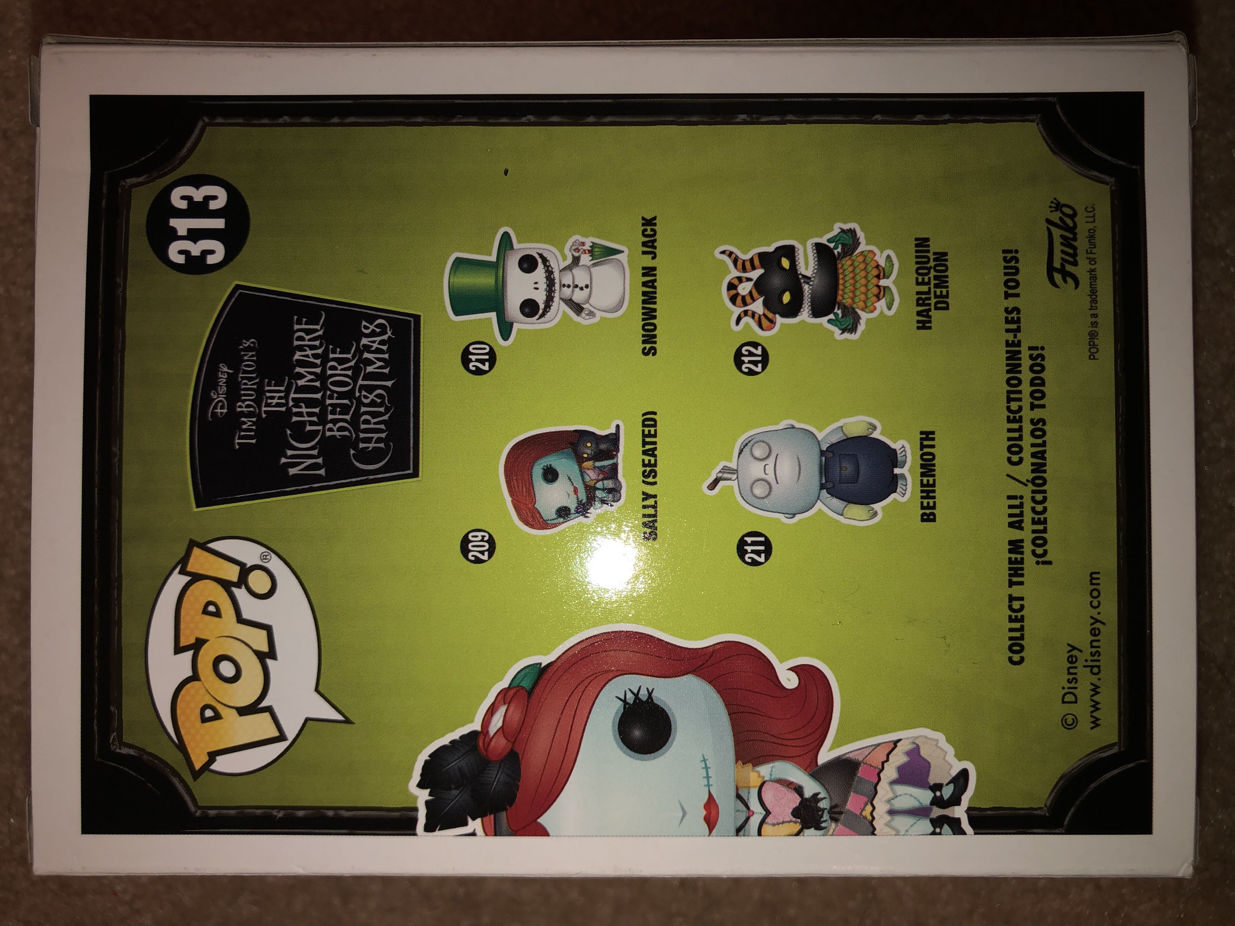 Dapper Sally (Diamond) - The Nightmare Before Christmas vinyl figure collectible [Barcode 889698397858] - Main Image 2