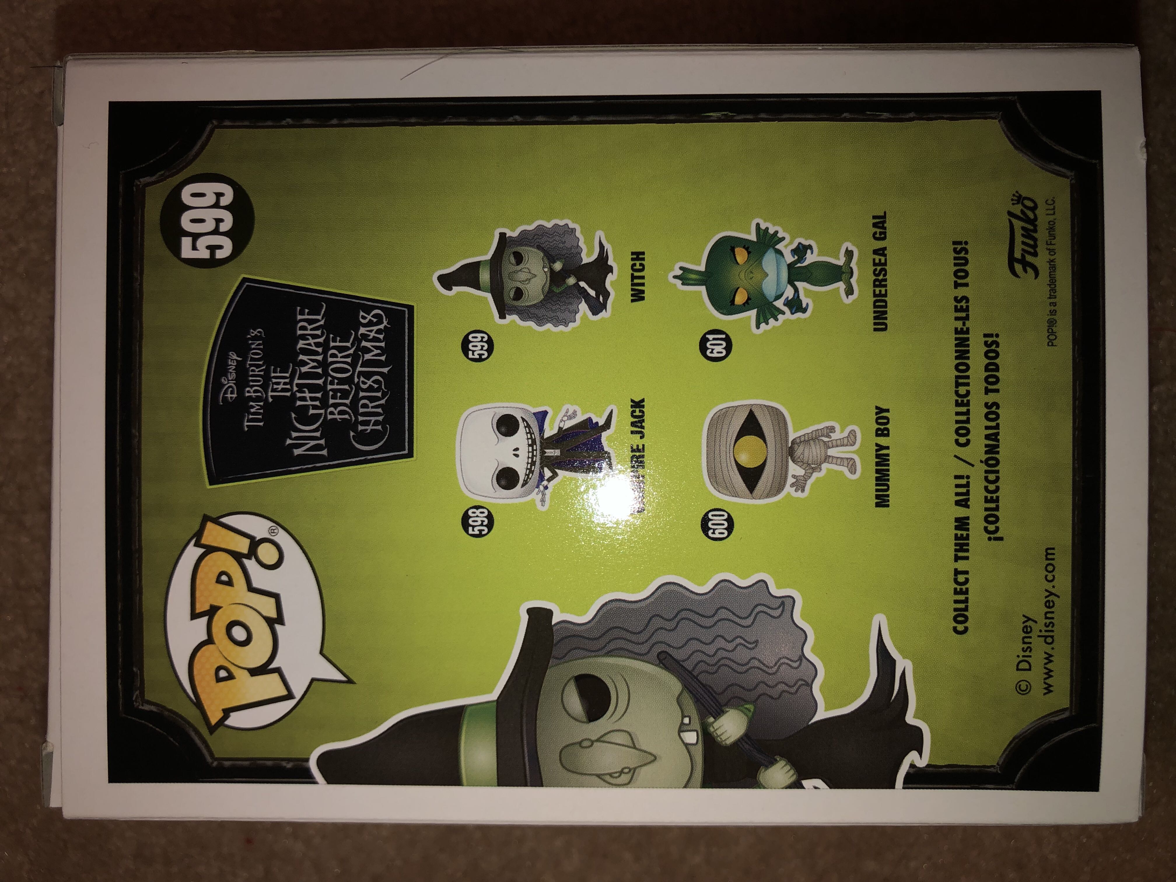 The Nightmare Before Christmas: Witch - The Nightmare Before Christmas vinyl figure collectible [Barcode 889698426732] - Main Image 2