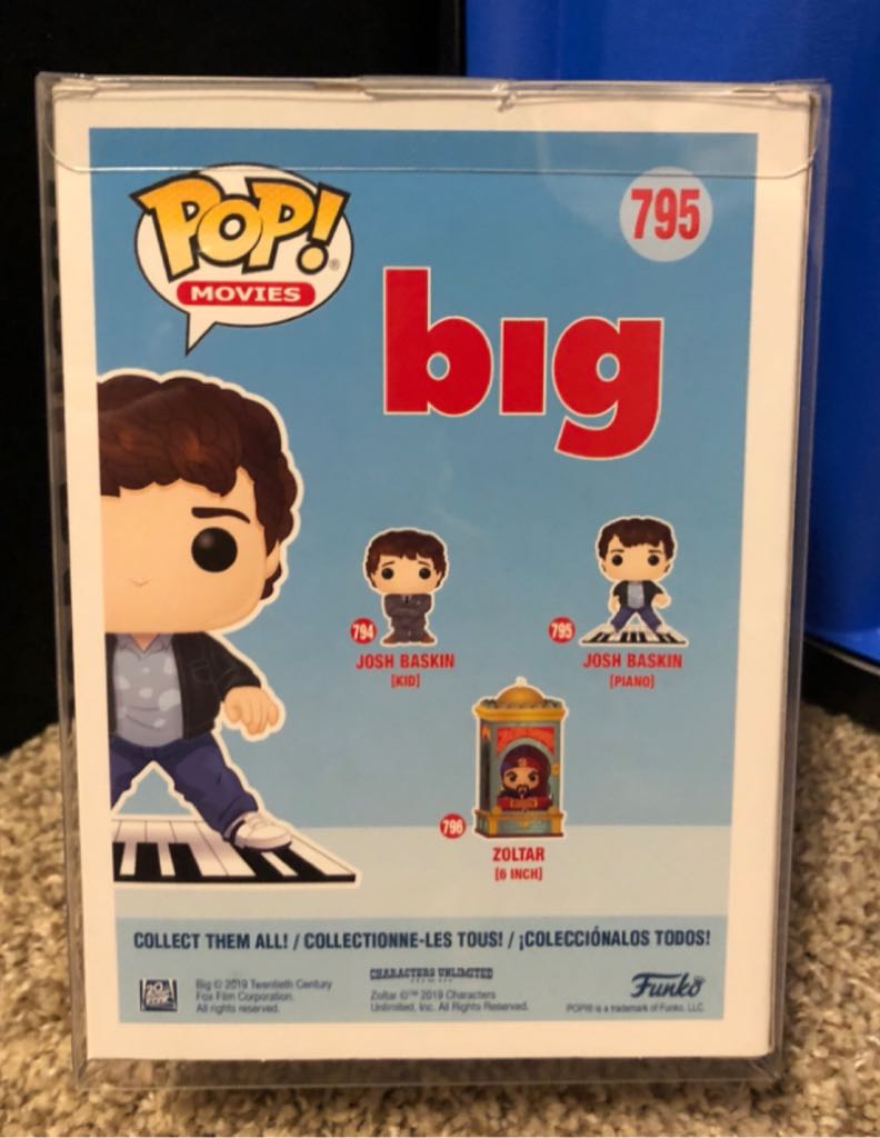 Josh Baskin with Floor Piano  vinyl figure collectible [Barcode 889698423441] - Main Image 2
