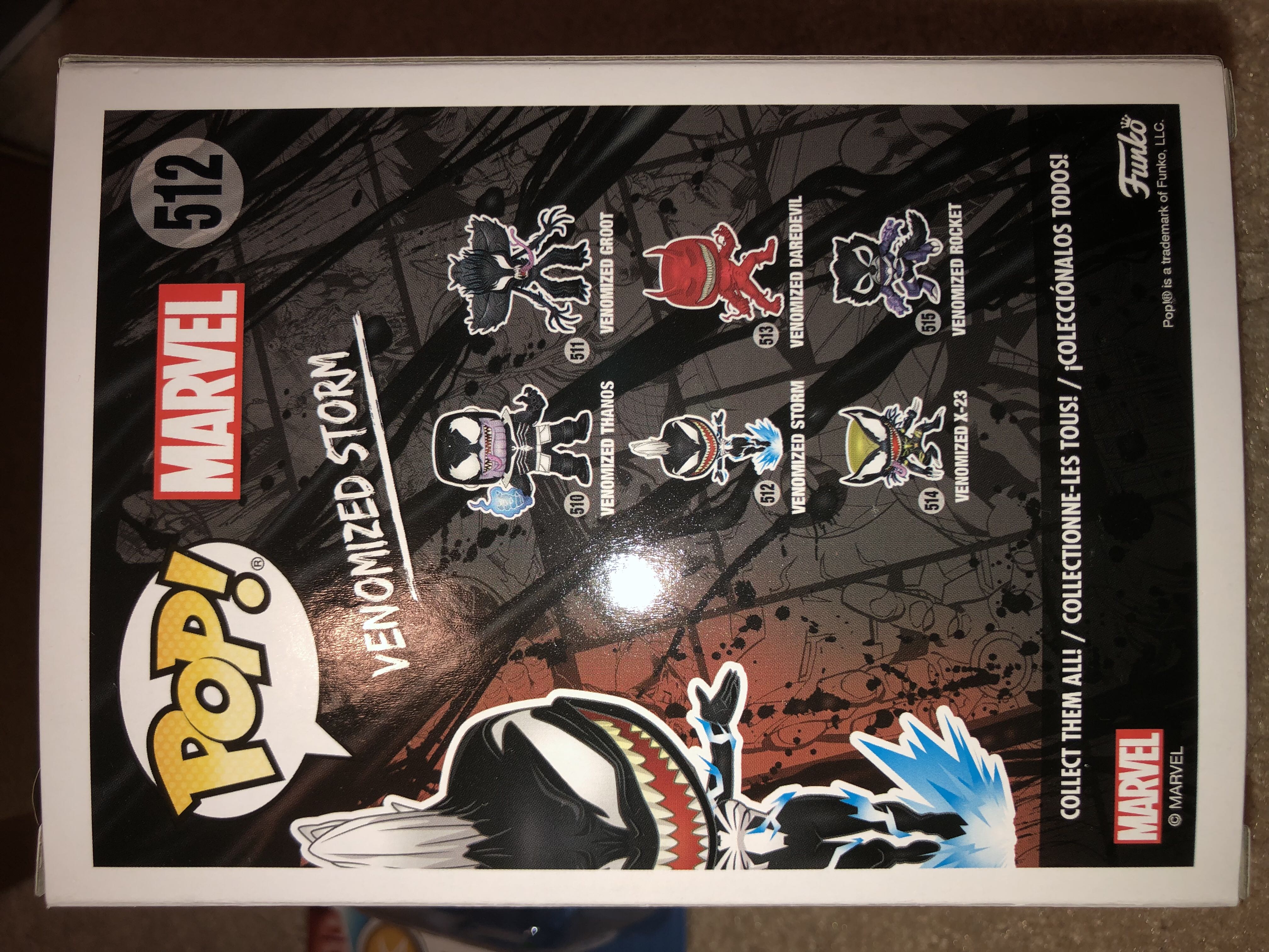 Venomized Storm - Venom vinyl figure collectible [Barcode 889698407083] - Main Image 2