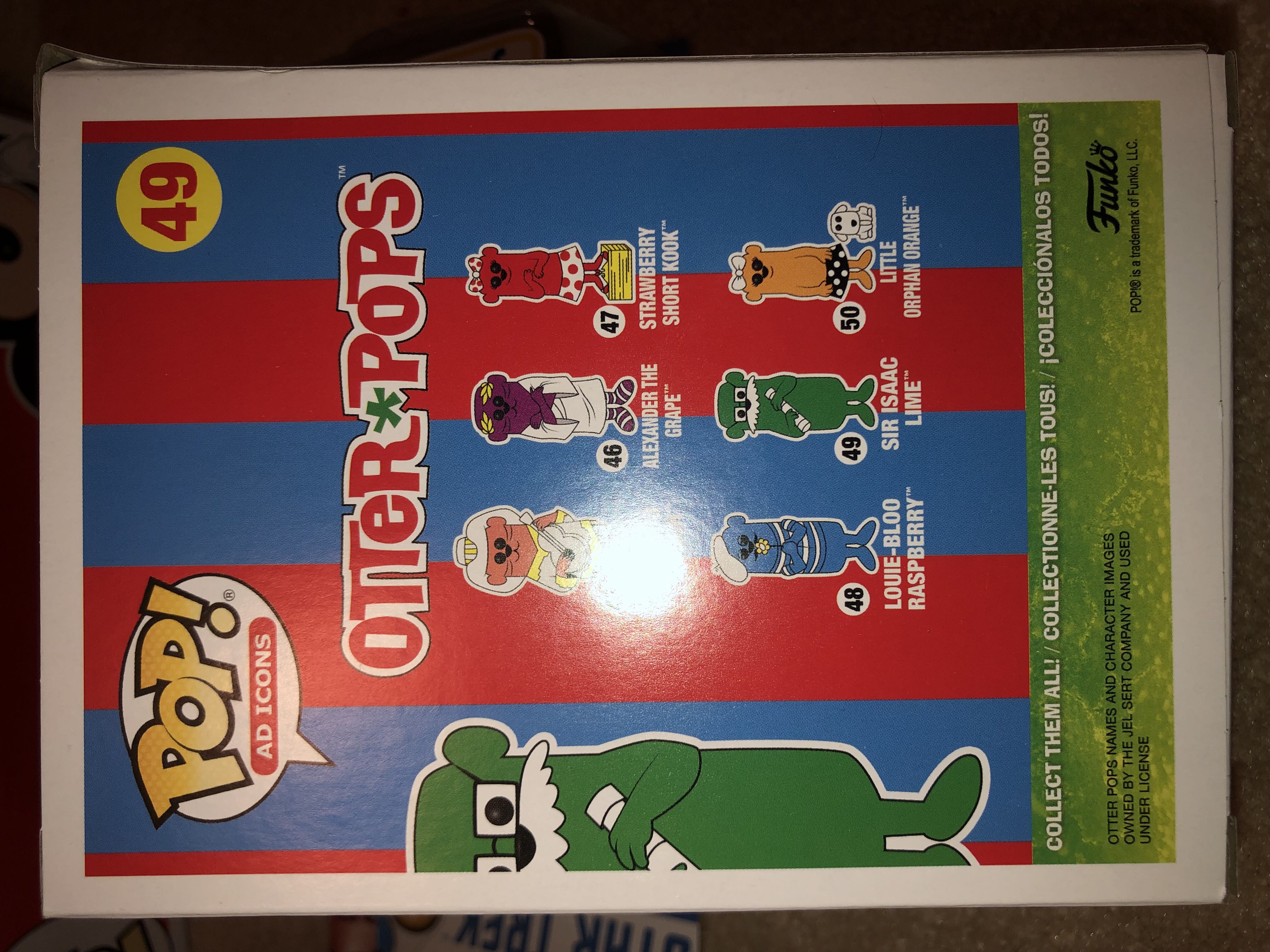 Sir Isaac Lime  vinyl figure collectible [Barcode 889698410847] - Main Image 2