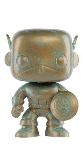 Captain America (Patina) - Captain America vinyl figure collectible [Barcode 889698422185] - Main Image 2