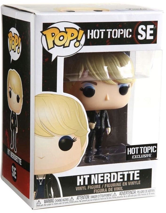 Ht Nerdette #SE - Hot Topic vinyl figure collectible [Barcode 889698410373] - Main Image 3