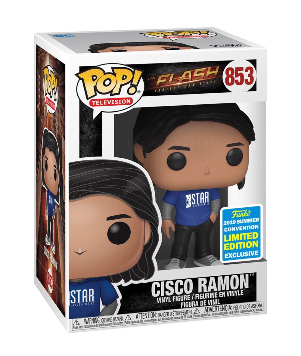 Flash: Cisco Ramon, #853 - The Flash vinyl figure collectible [Barcode 889698411554] - Main Image 3