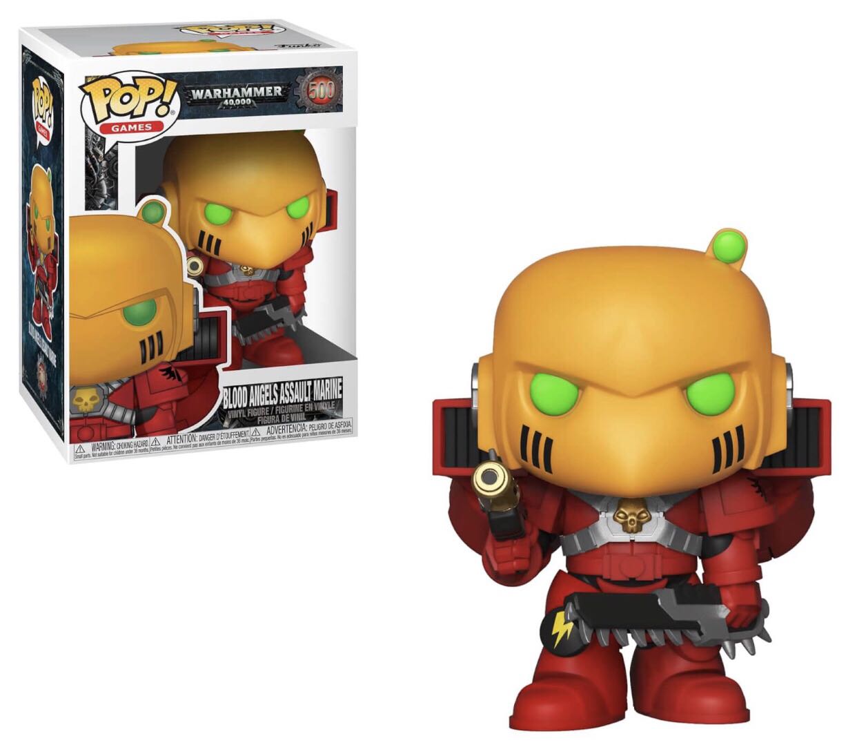 Blood Angel Assault Marine  vinyl figure collectible - Main Image 2