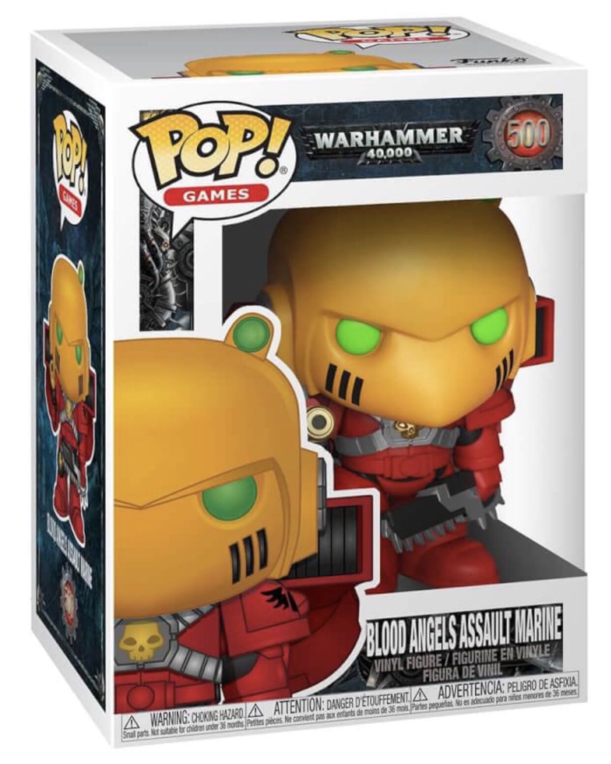 Blood Angel Assault Marine  vinyl figure collectible - Main Image 3