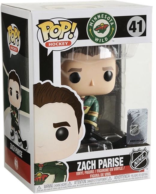 Zach Parise  vinyl figure collectible [Barcode 889698343367] - Main Image 3