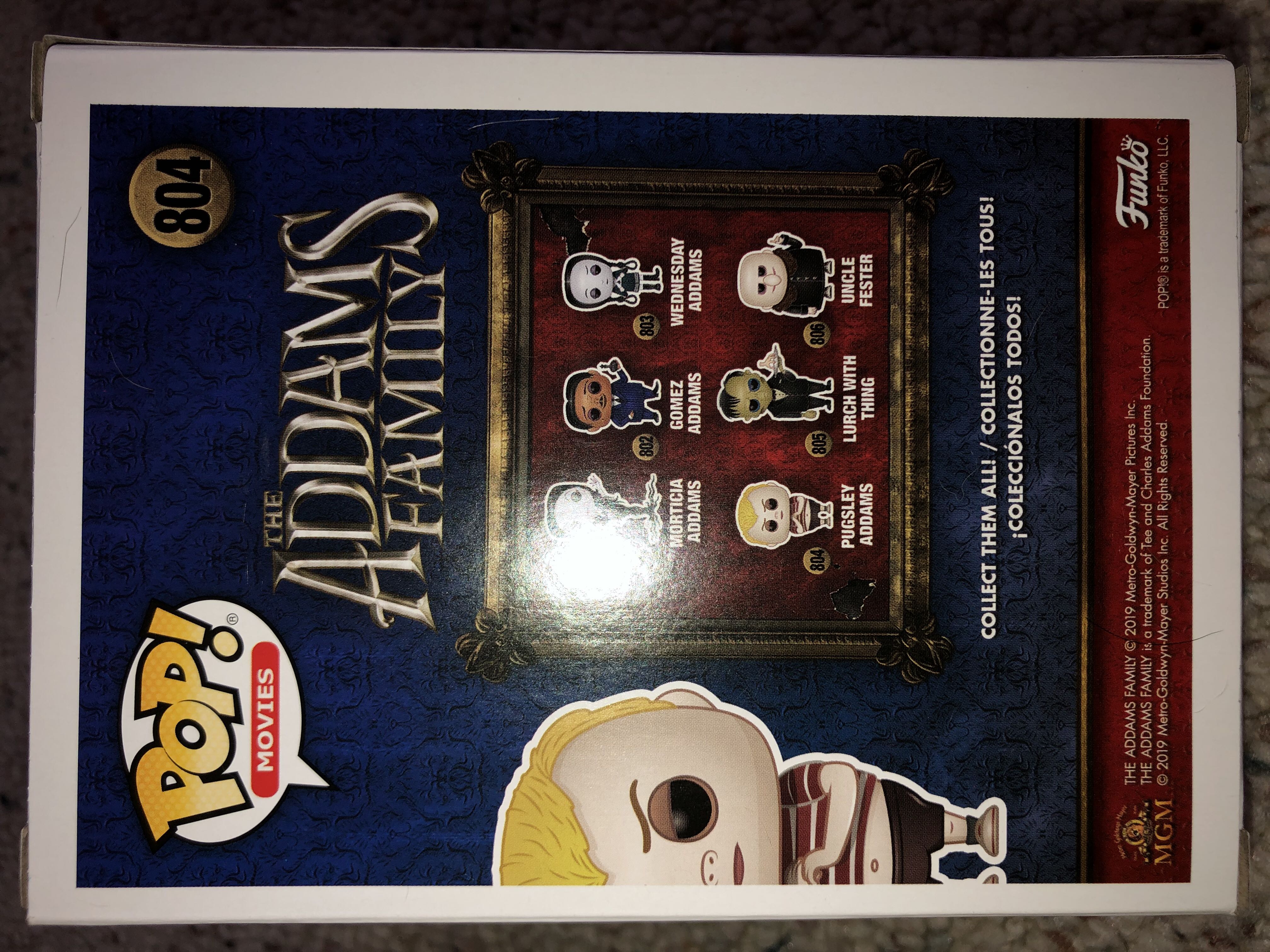 Pugsley Addams  vinyl figure collectible [Barcode 889698426145] - Main Image 2