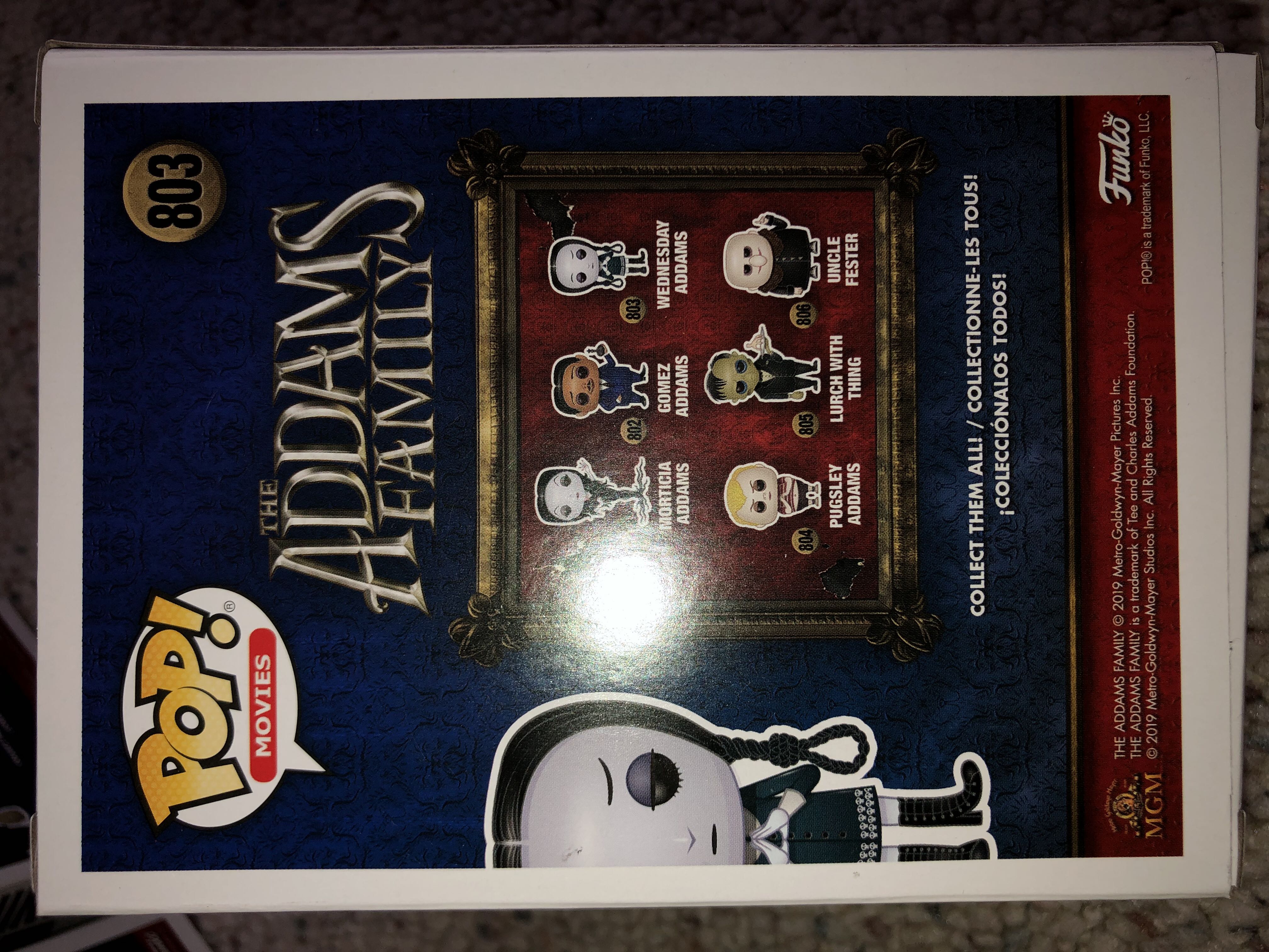 Wednesday Addams  vinyl figure collectible [Barcode 889698426138] - Main Image 2