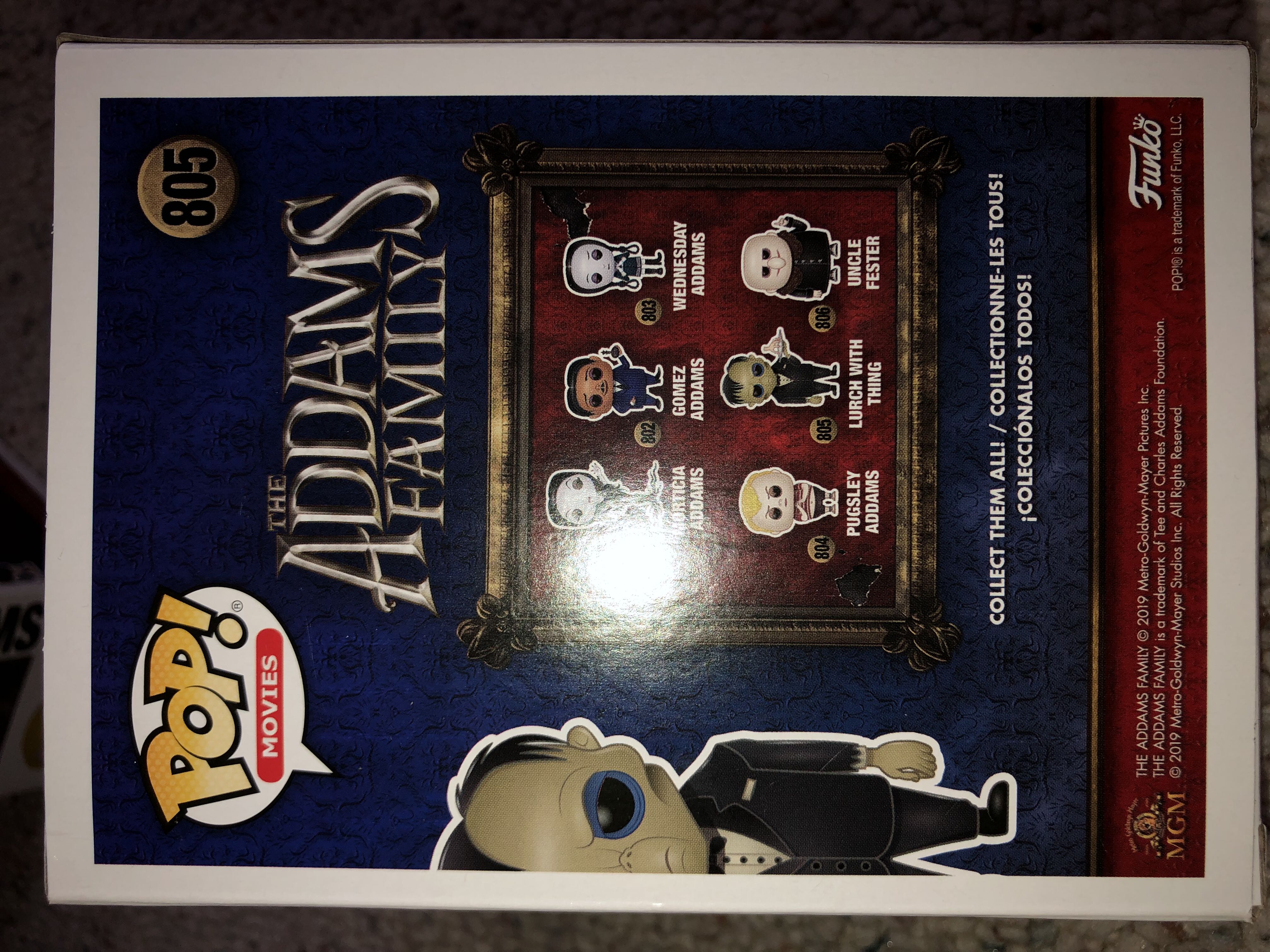 Addams Family: Lurch and Thing  vinyl figure collectible [Barcode 889698426169] - Main Image 2