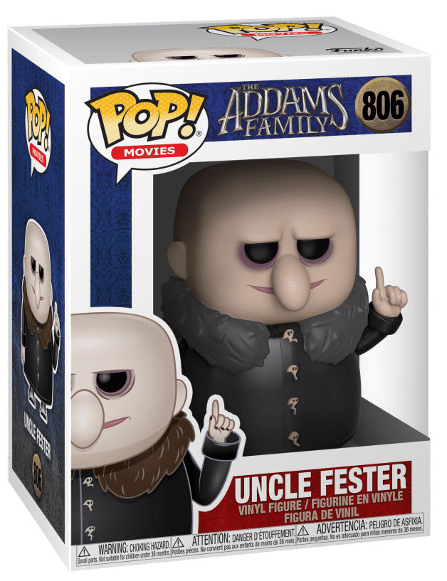Uncle Fester  vinyl figure collectible [Barcode 889698426152] - Main Image 3