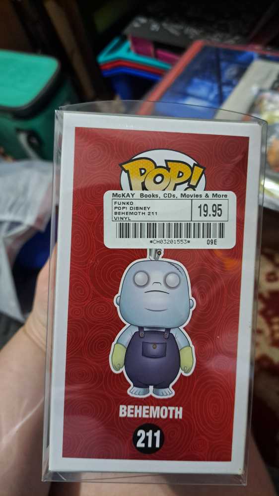 The Nightmare Before Christmas: Behemoth - The Nightmare Before Christmas vinyl figure collectible [Barcode 889698112475] - Main Image 3