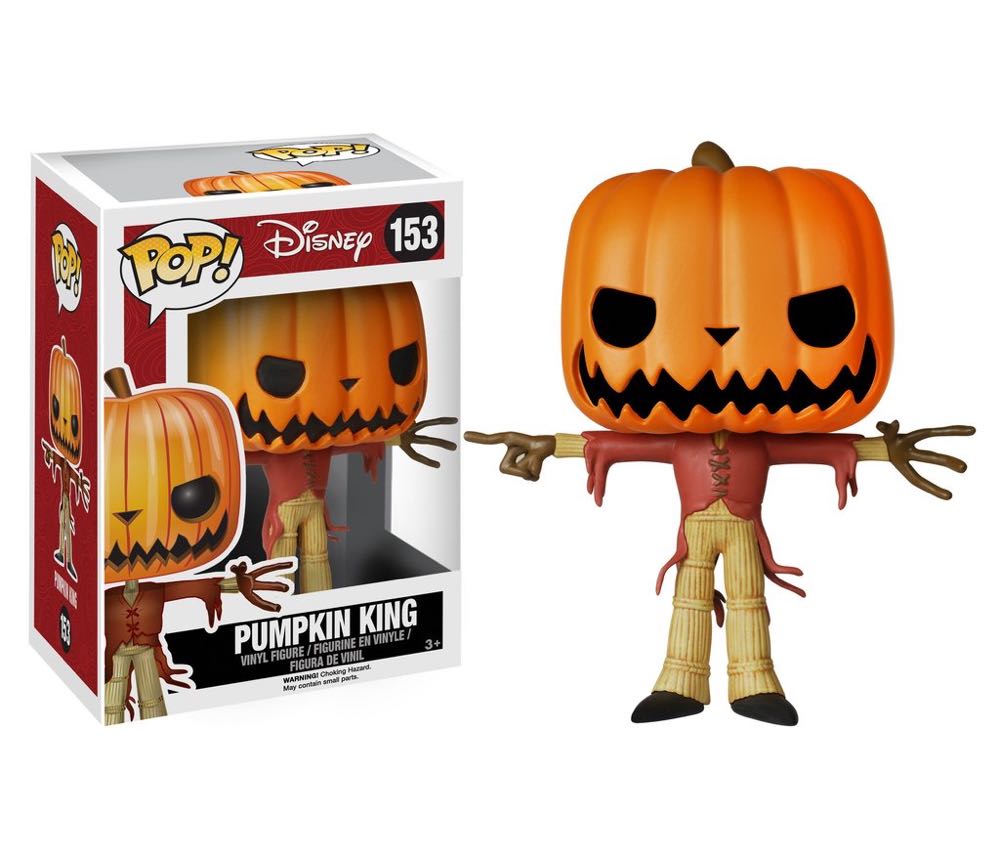 Funko Pop! Disney: Pumpkin King # 153 - The Nightmare Before Christmas vinyl figure collectible [Barcode 10412899] - Main Image 2