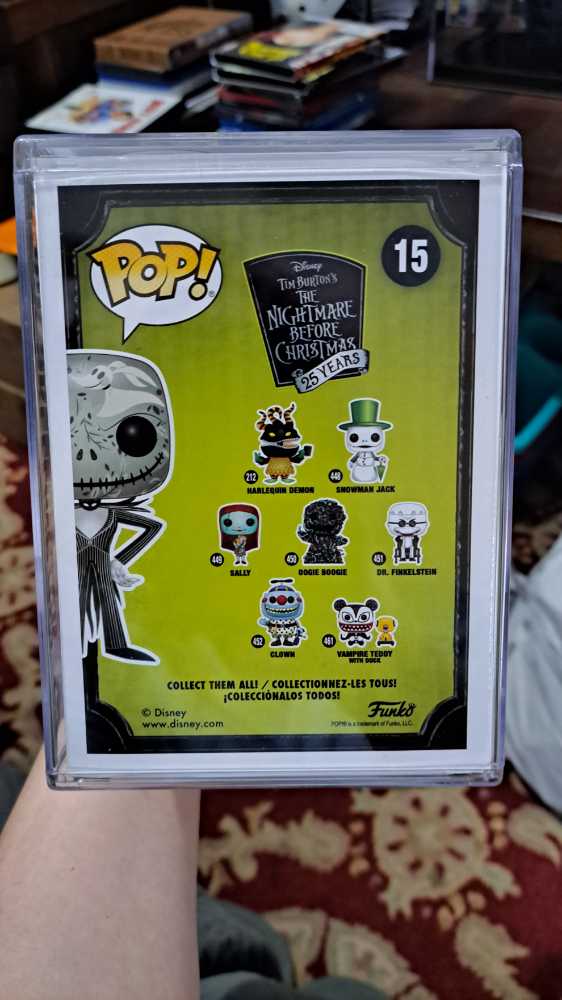 The Nightmare Before Christmas: Jack Skellington - The Nightmare Before Christmas vinyl figure collectible [Barcode 11445459] - Main Image 2