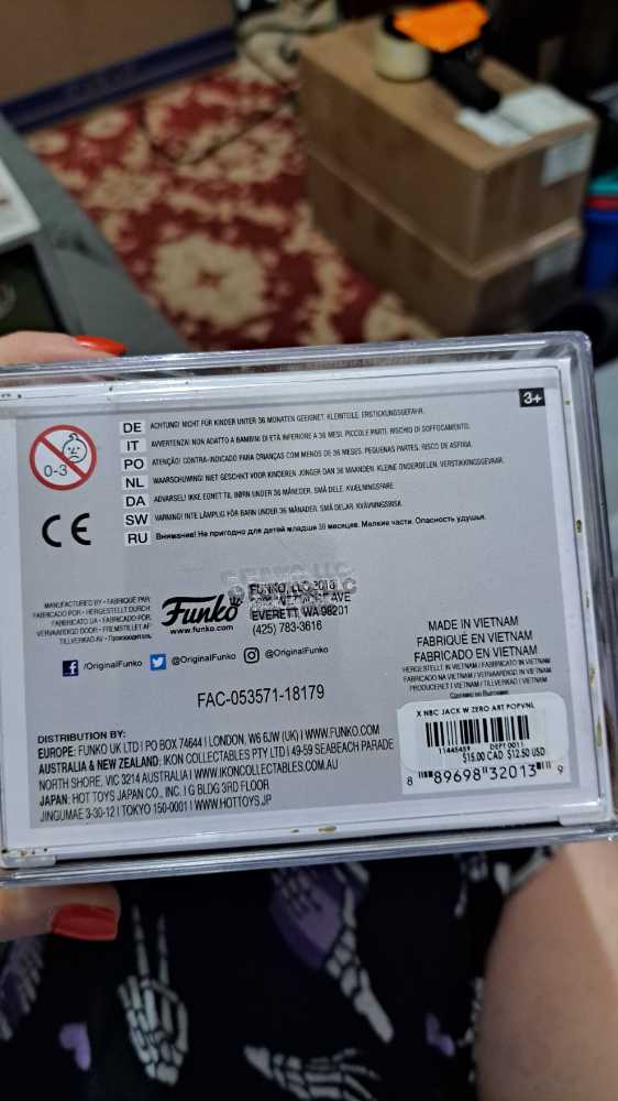 The Nightmare Before Christmas: Jack Skellington - The Nightmare Before Christmas vinyl figure collectible [Barcode 11445459] - Main Image 4