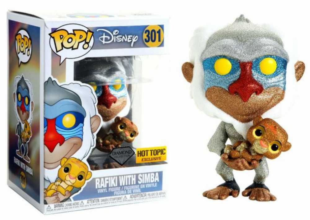 Rafiki With Simba - The Lion King vinyl figure collectible [Barcode 11765338] - Main Image 2