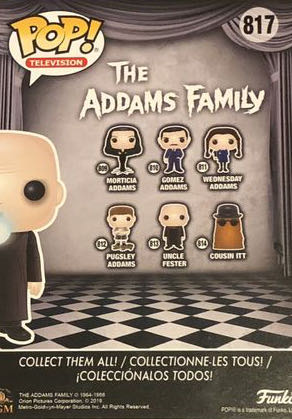 Uncle Fester  vinyl figure collectible [Barcode 889698391955] - Main Image 3