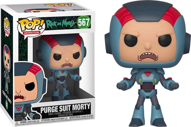 Purge Suit Morty Suit - 567 Rick And Morty Funko Pop Animation - Rick & Morty vinyl figure collectible [Barcode 889698402477] - Main Image 2