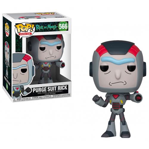 Purge Suit Rick - 566 Rick And Morty Funko Pop Animation - Rick & Morty vinyl figure collectible [Barcode 889698402484] - Main Image 2